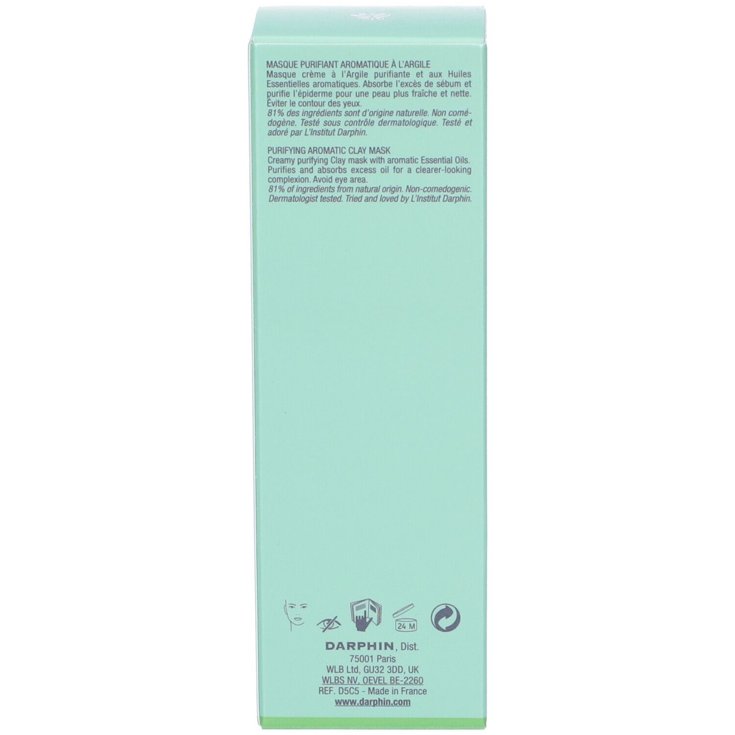 Darphin Skin Mat Purifying Aromatic Clay Mask Maschera Viso