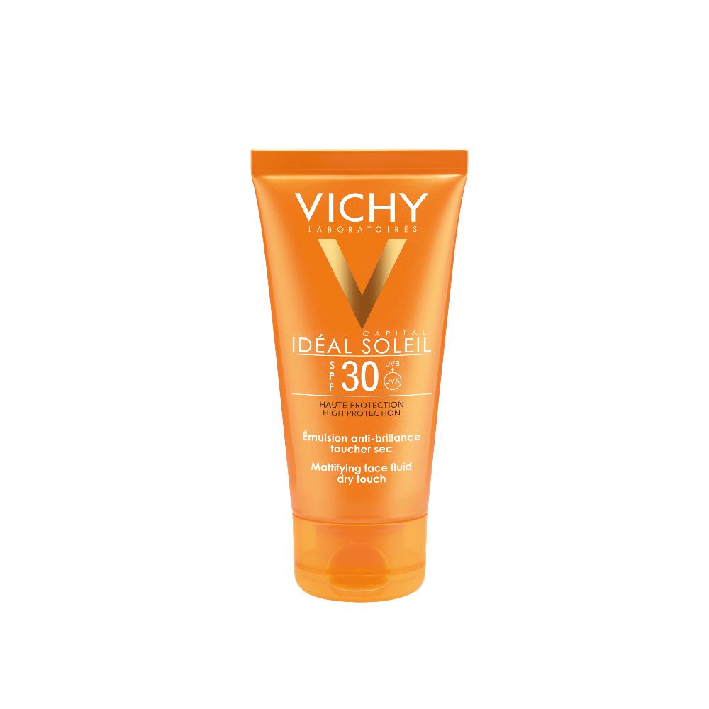 Vichy Capital Soleil Crema Emulsione anti-lucidità effetto asciutto SPF 30 50 ml