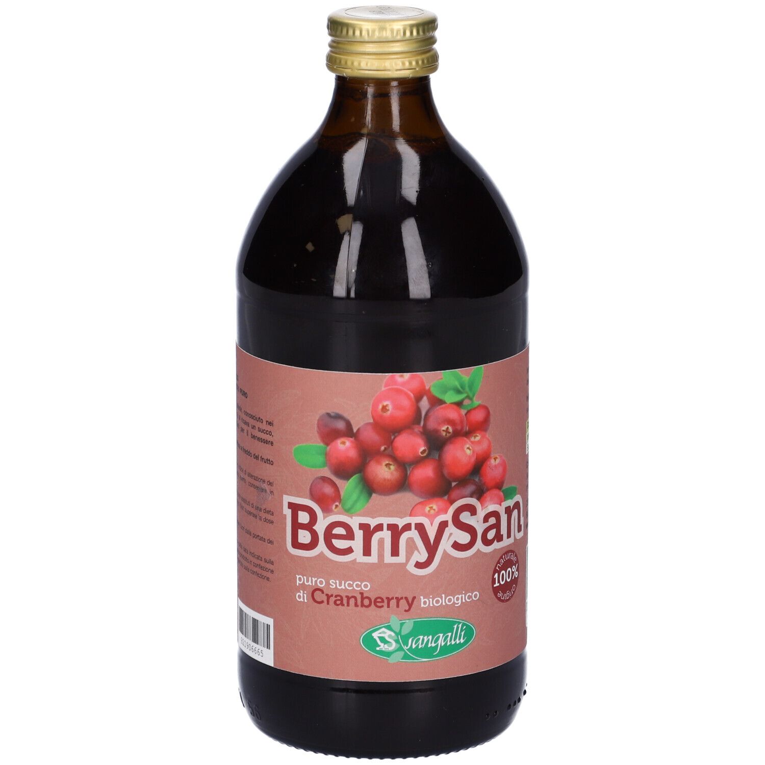 Berrysan Puro Succo Cranberry 500 Ml