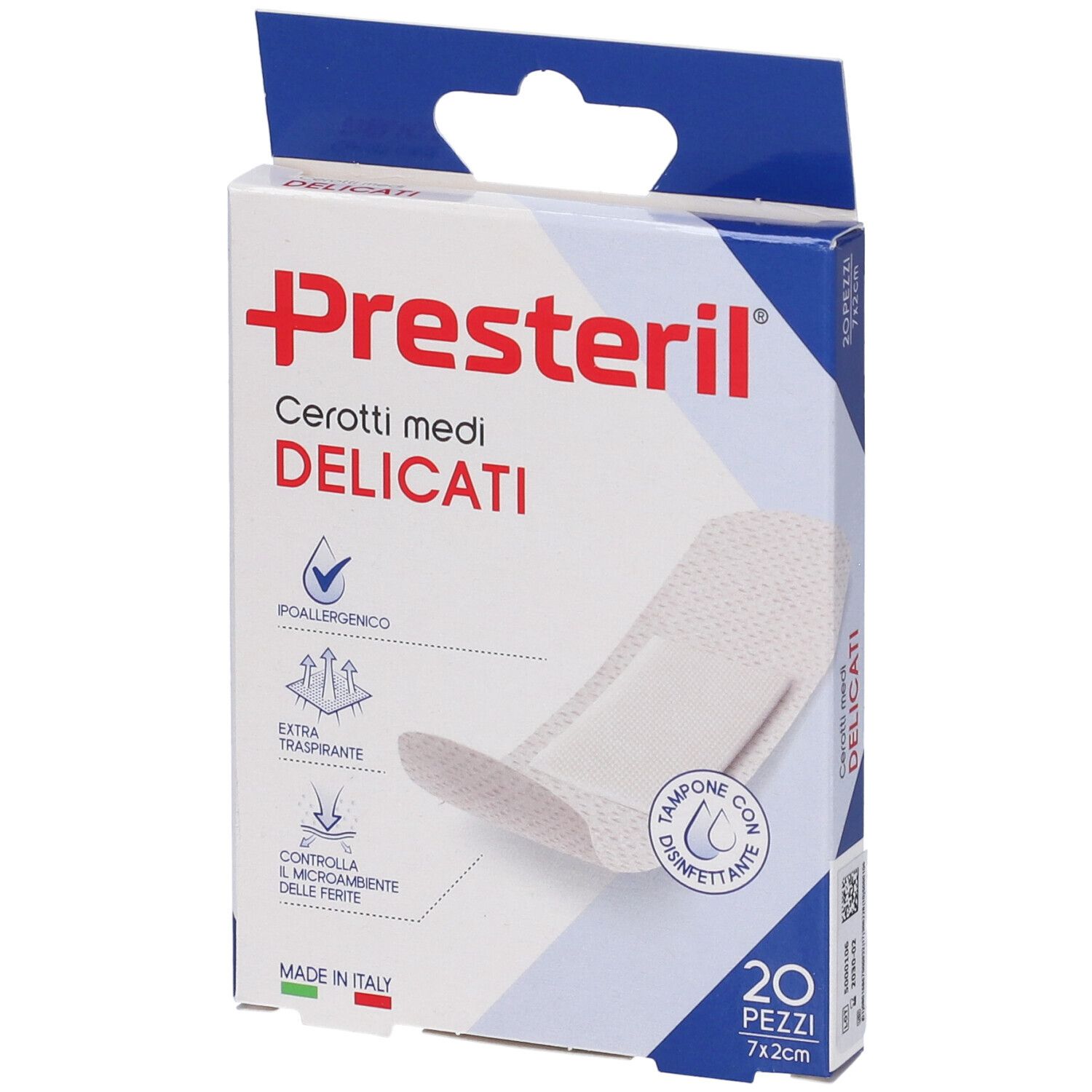 MediPresteril® Cerotti Medi Delicati 7 x 2 cm