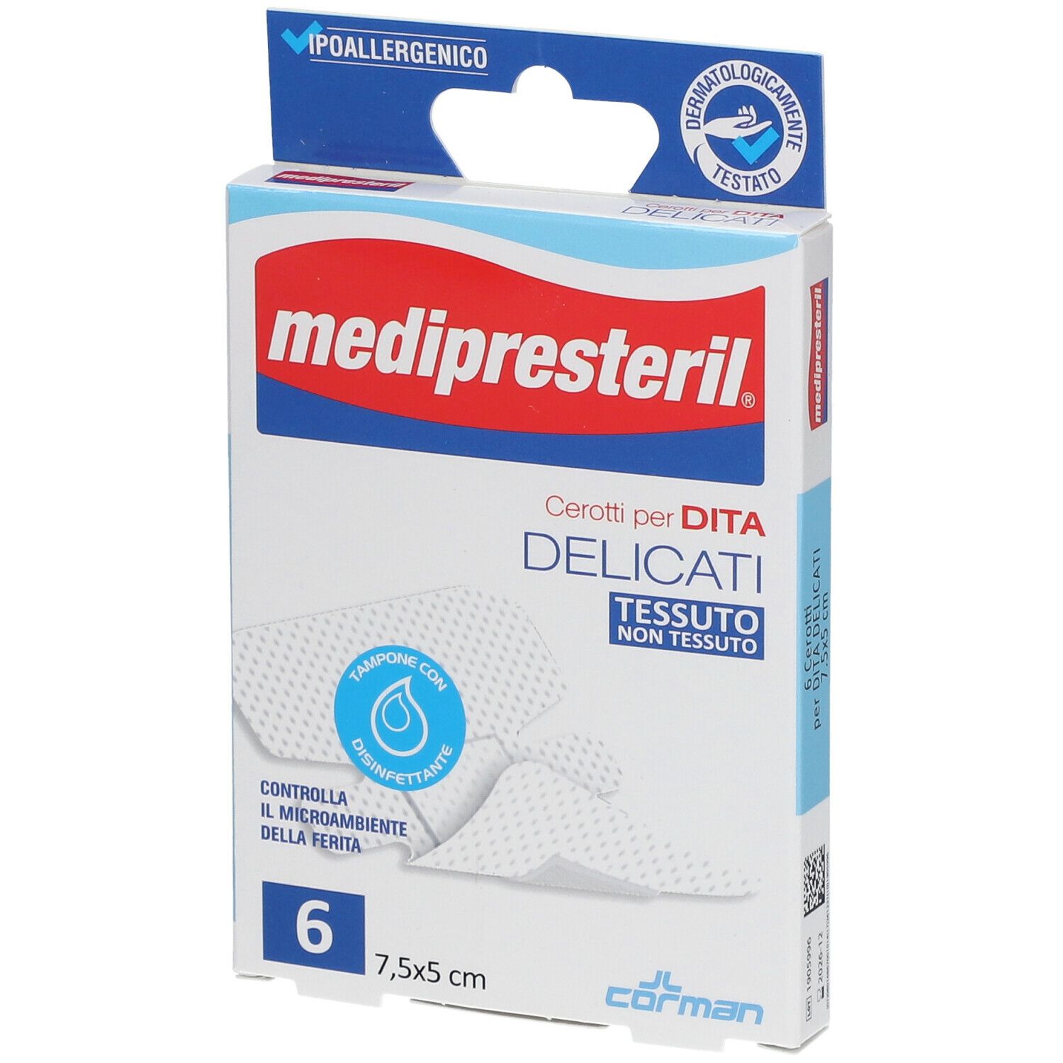 MediPresteril® Cerotti per Dita Delicati 7 x 5 cm
