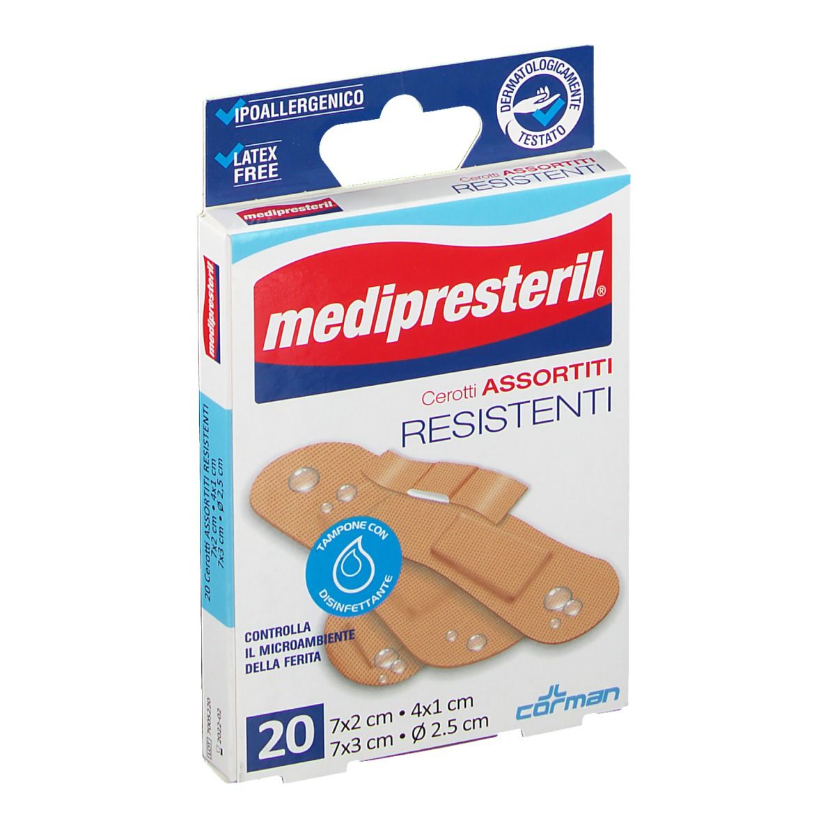 MediPresteril® Cerotti Assortiti Resistenti 4 Formati