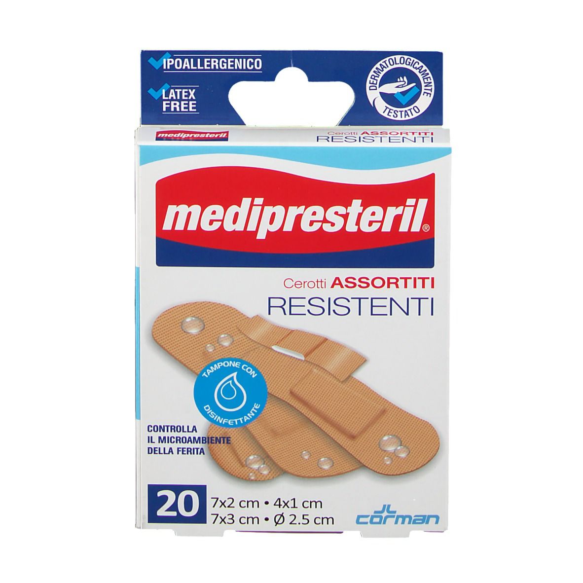 MediPresteril® Cerotti Assortiti Resistenti 4 Formati
