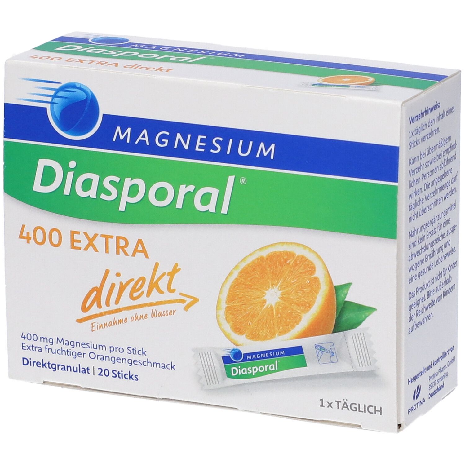 Magnesio Diasporal 400 Mg Direk Orosolubile