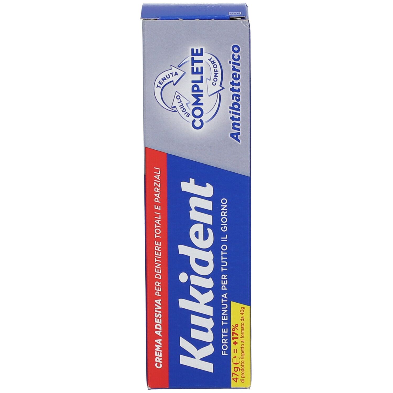 Kukident Complete Antibatterico Crema adesiva per dentiera