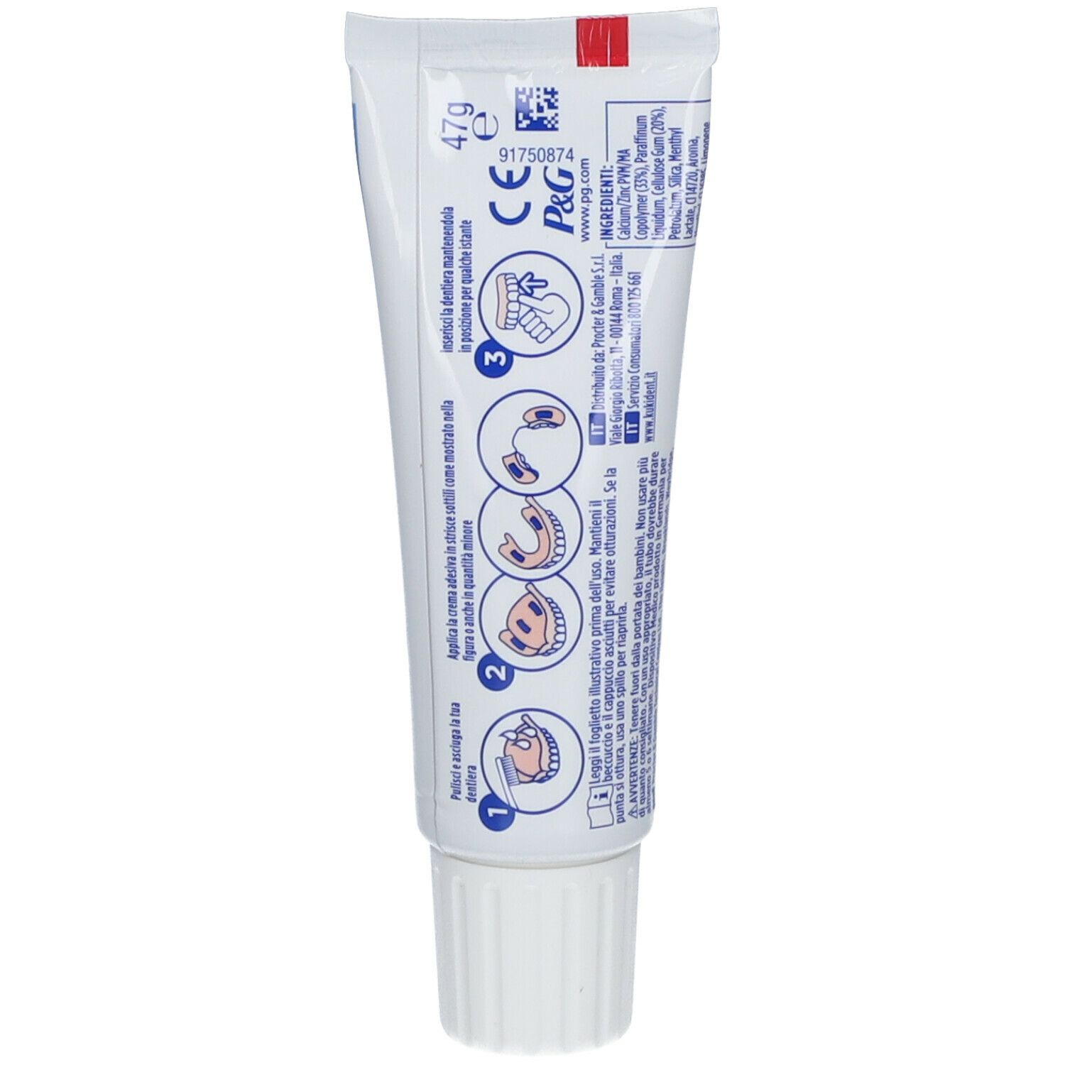 Kukident Complete Fresco menta Crema adesiva per dentiera