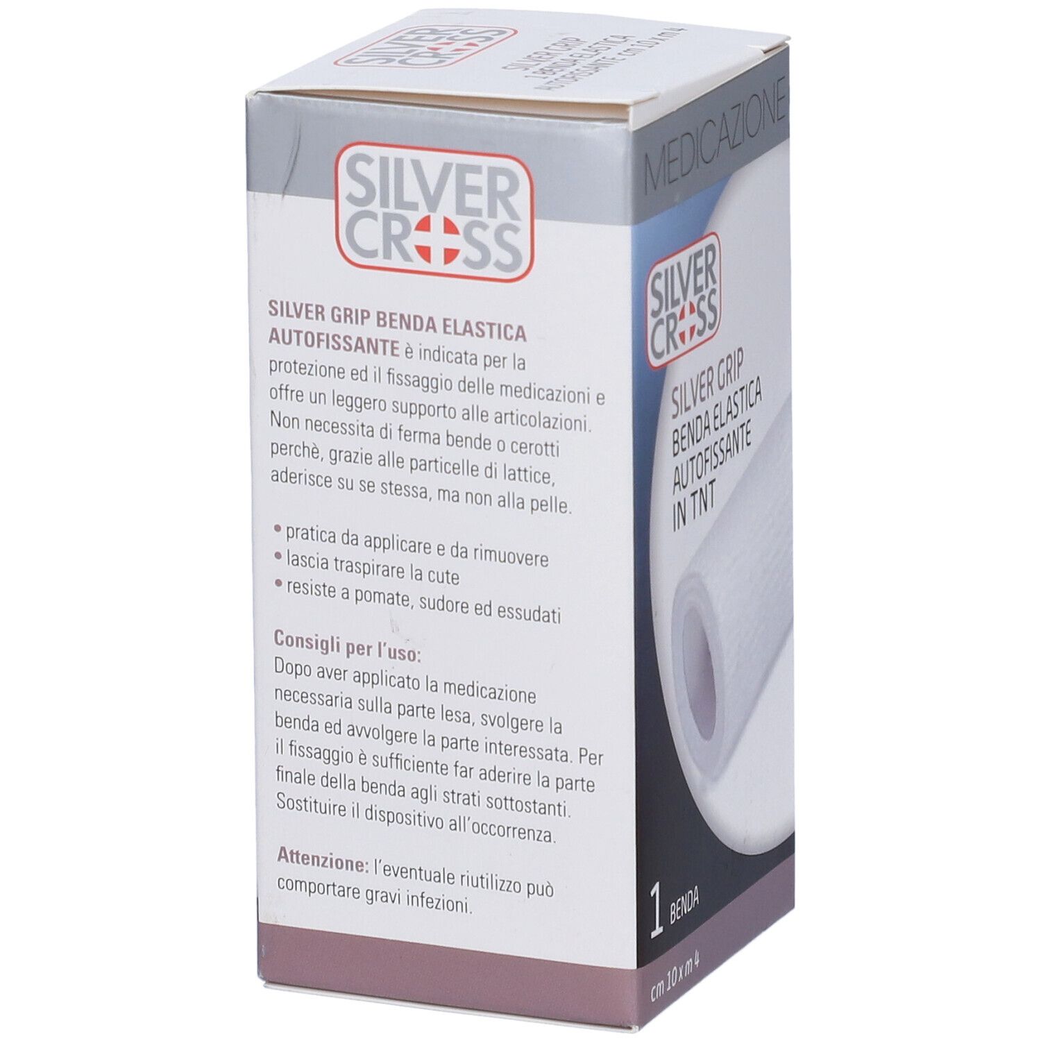 Benda Silvercross Autofis 10X400Cm 1 Pezzo
