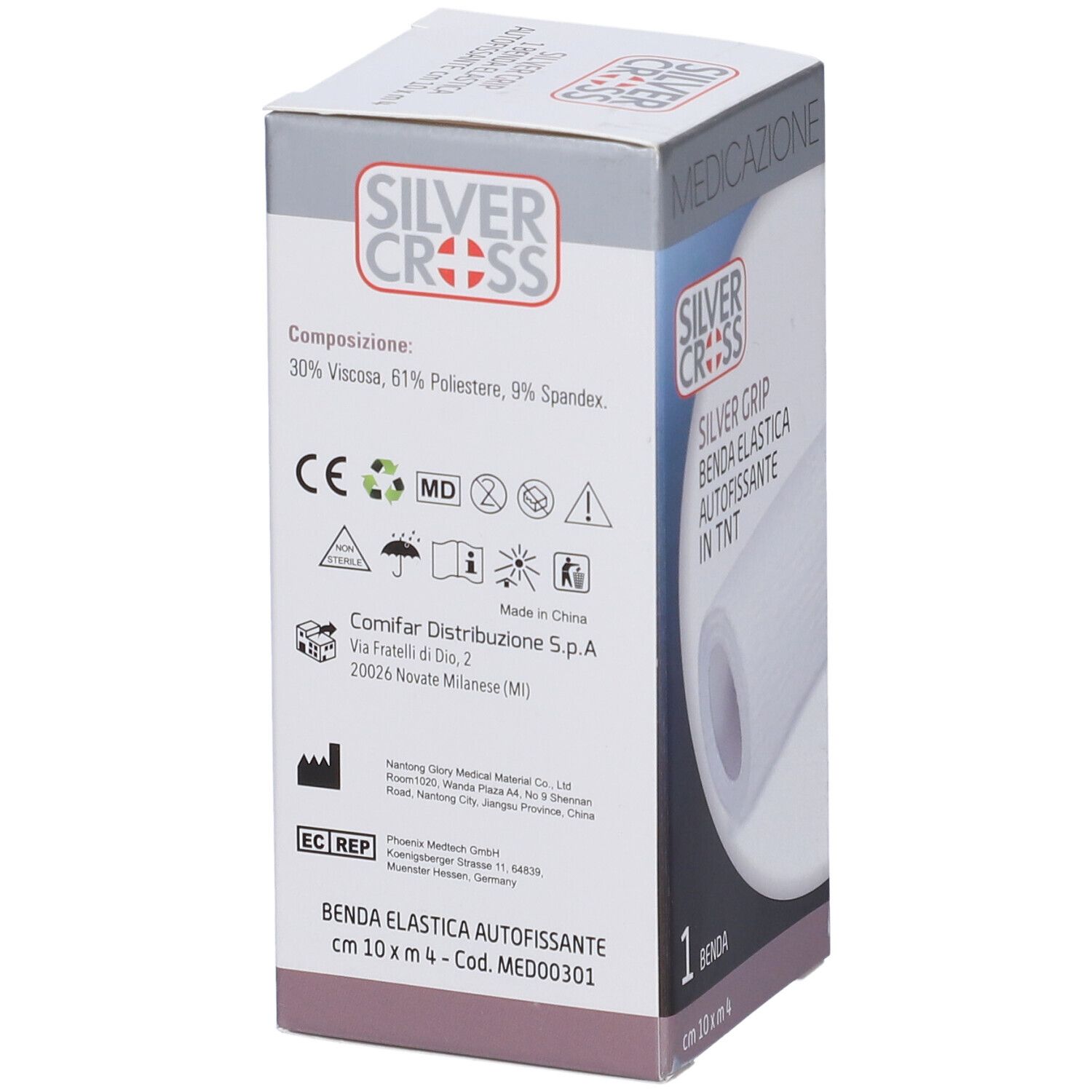 Benda Silvercross Autofis 10X400Cm 1 Pezzo