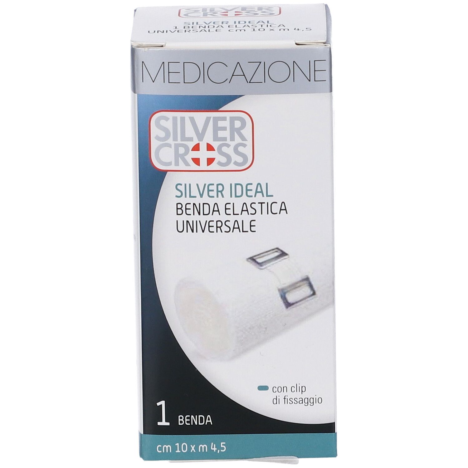 Benda Silvercross Elastica Ideal10X450Cm 1 Pezzo