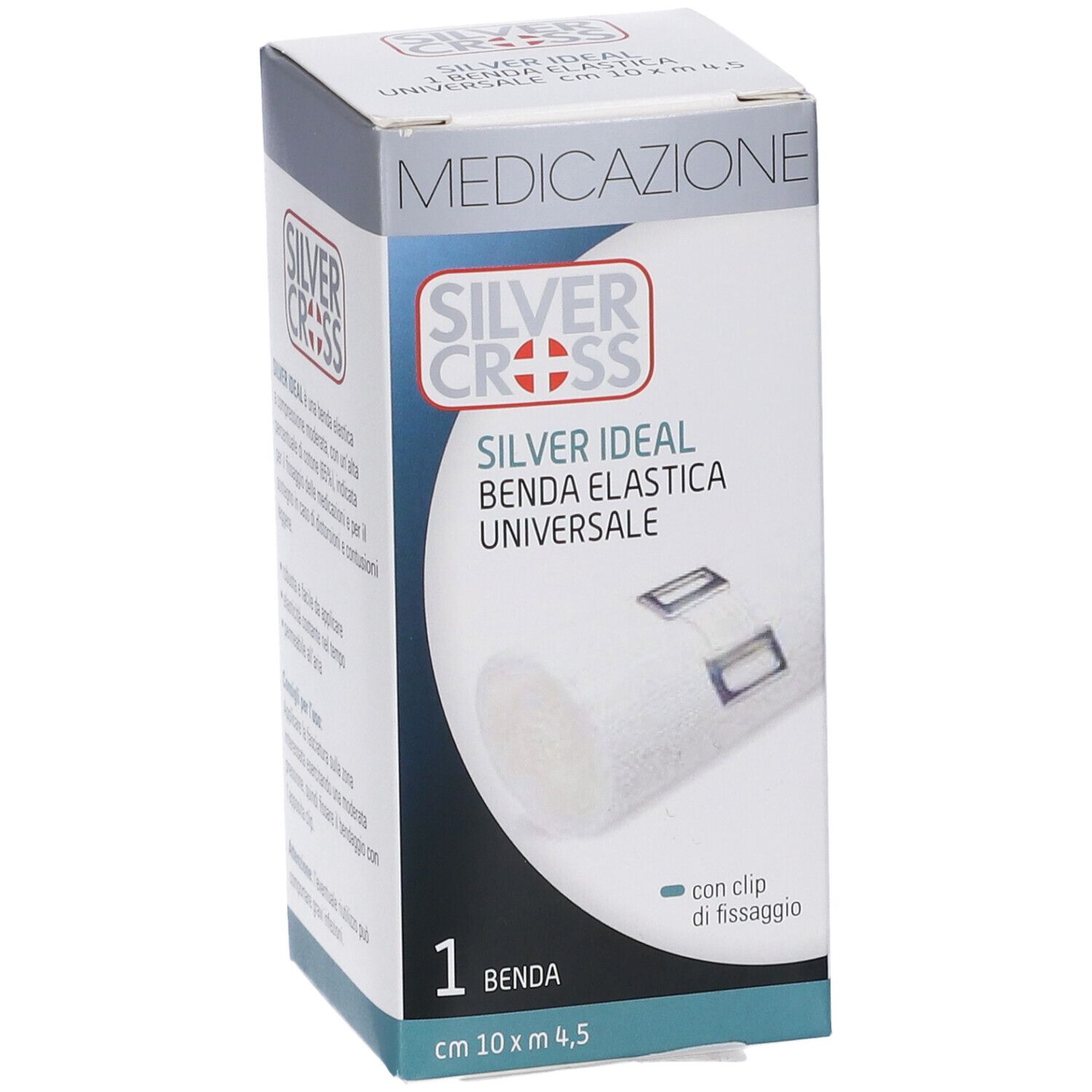 Benda Silvercross Elastica Ideal10X450Cm 1 Pezzo