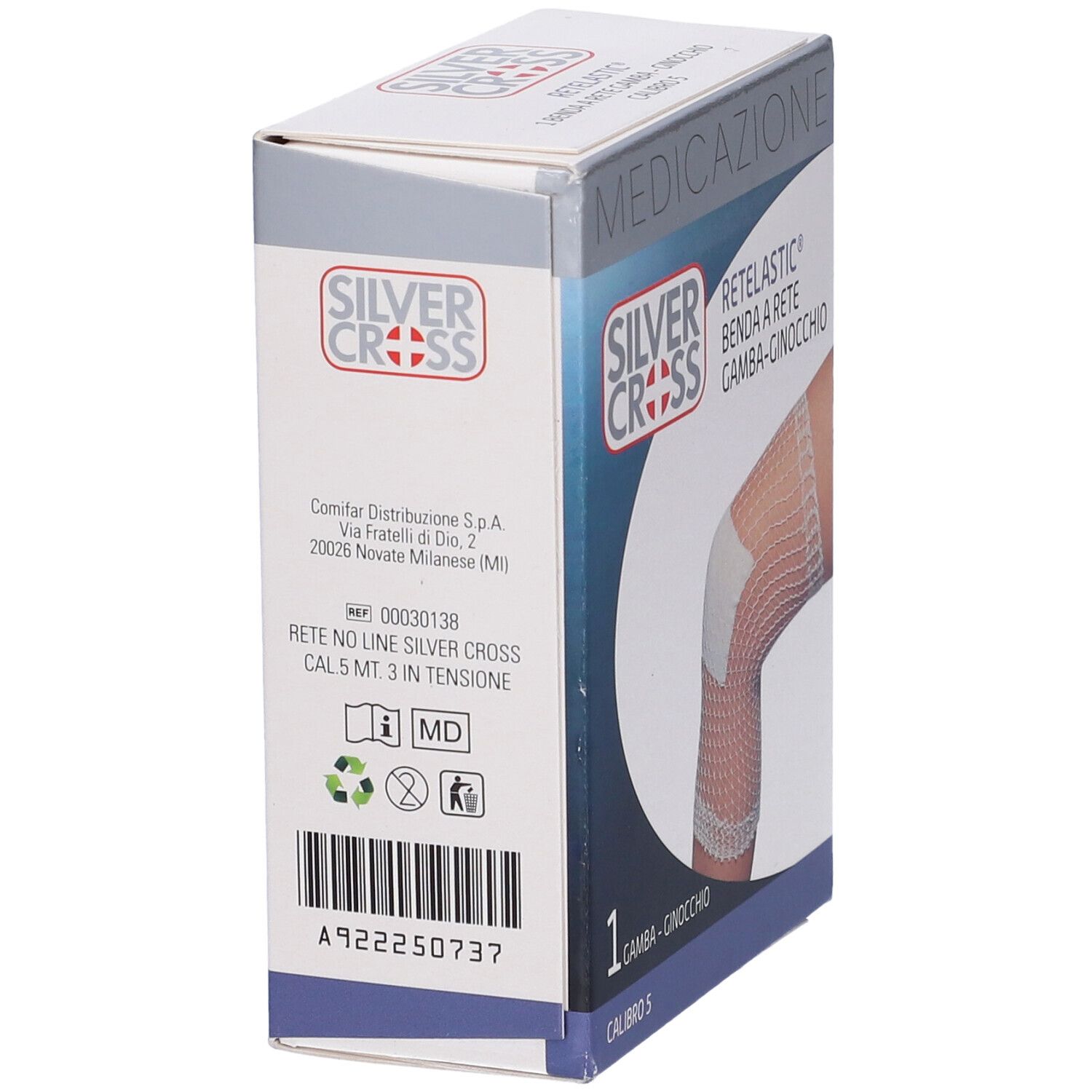 Benda Silvercross Retel Gamba/Ginocchio Calibro 5 1 Pezzo