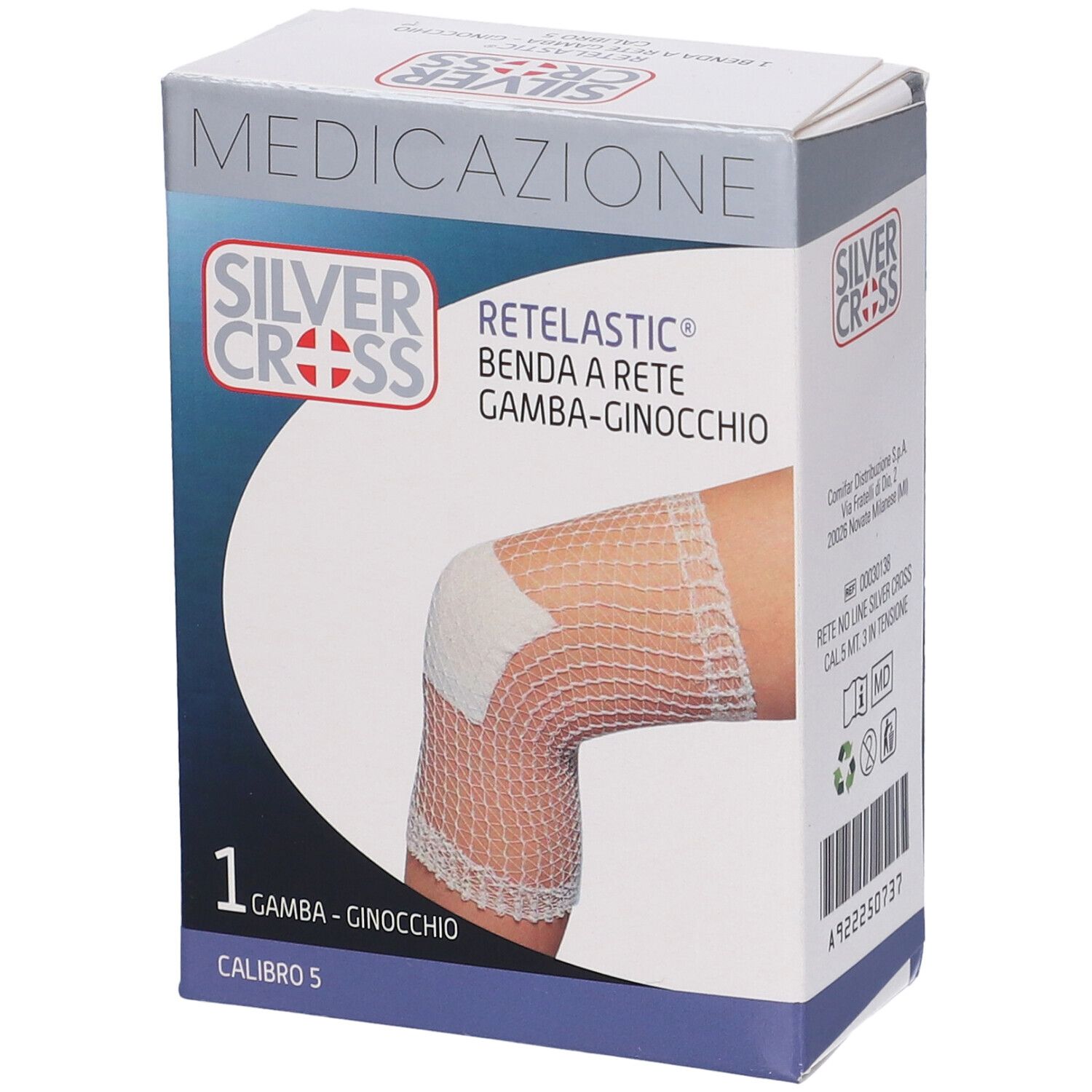 Benda Silvercross Retel Gamba/Ginocchio Calibro 5 1 Pezzo