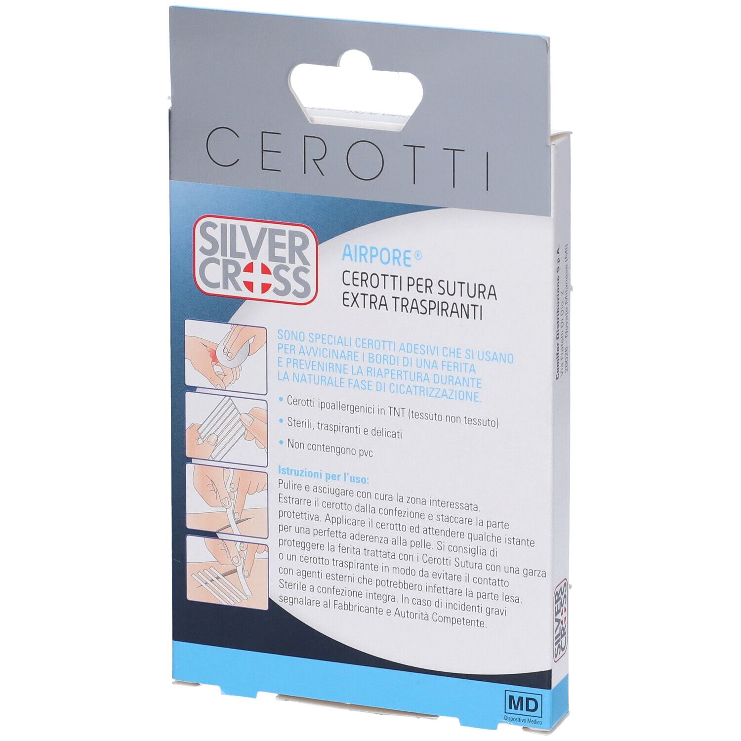 Cerotto Silvercross Sut Airpore 6,4X108 10 Pezzi