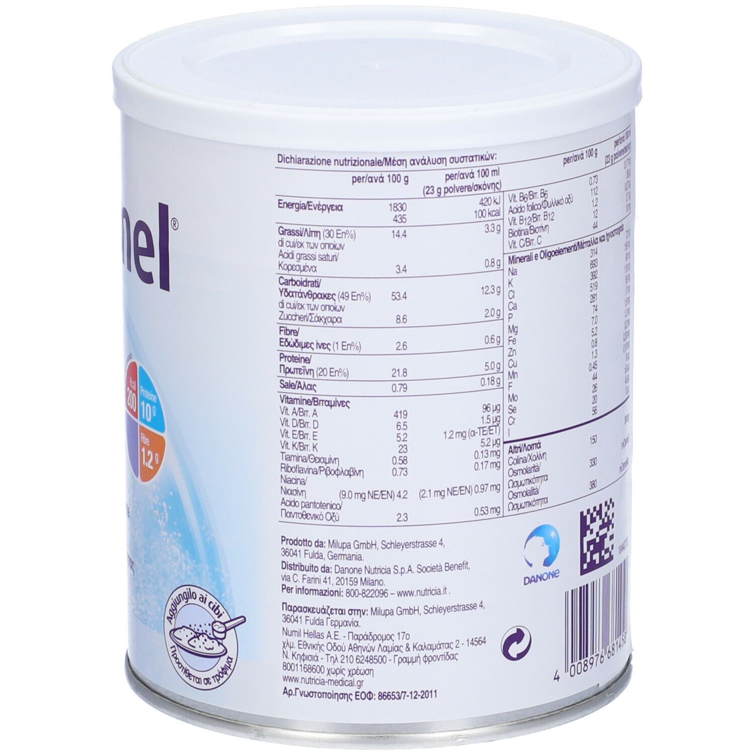 Fortimel Powder Neutro 335 G