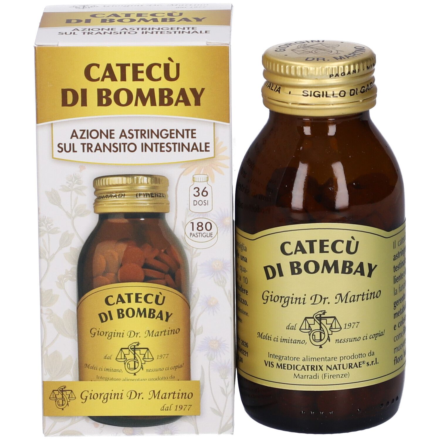 Catecu' Di Bombay 180 Pastiglie