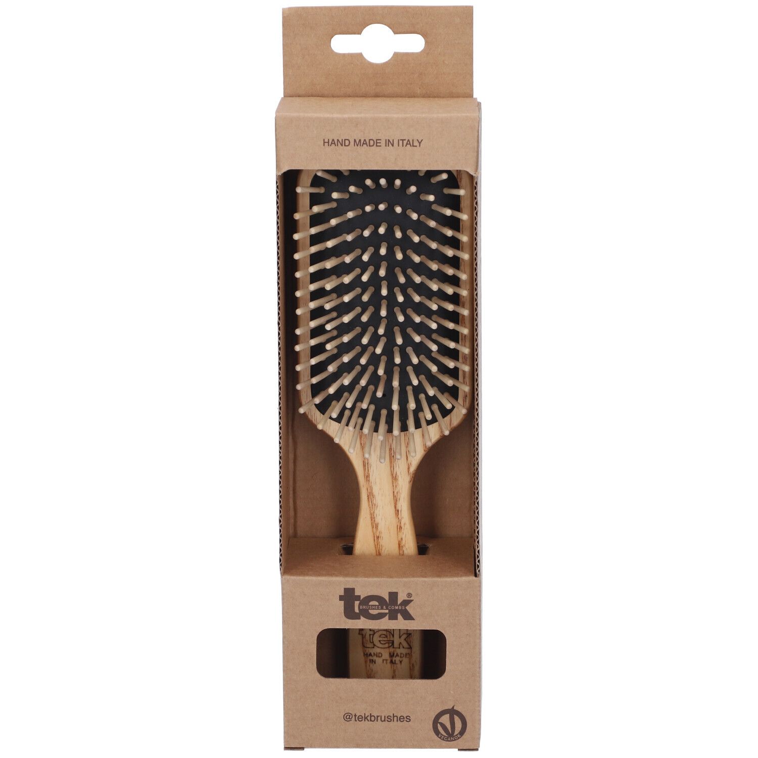 Tek - Spazzola Rettangolare Grande con Dente Corto