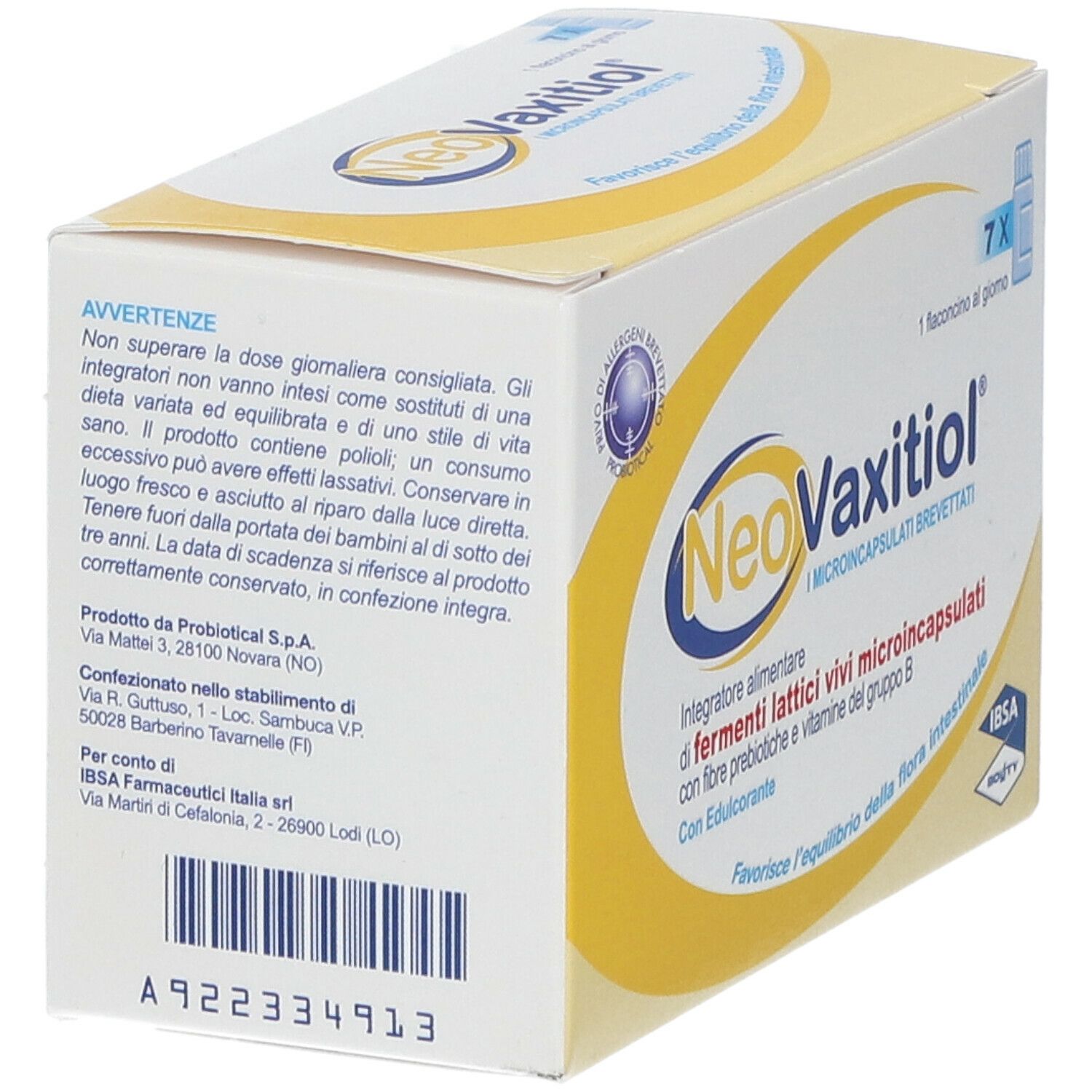 NeoVaxitiol®  Flaconcini