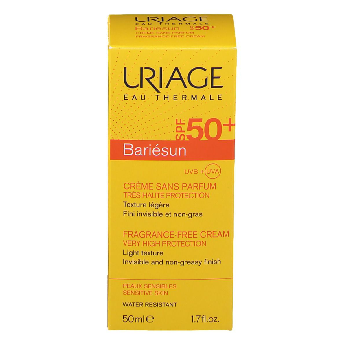URIAGE Bariésun Crème Sans Parfum SPF50+