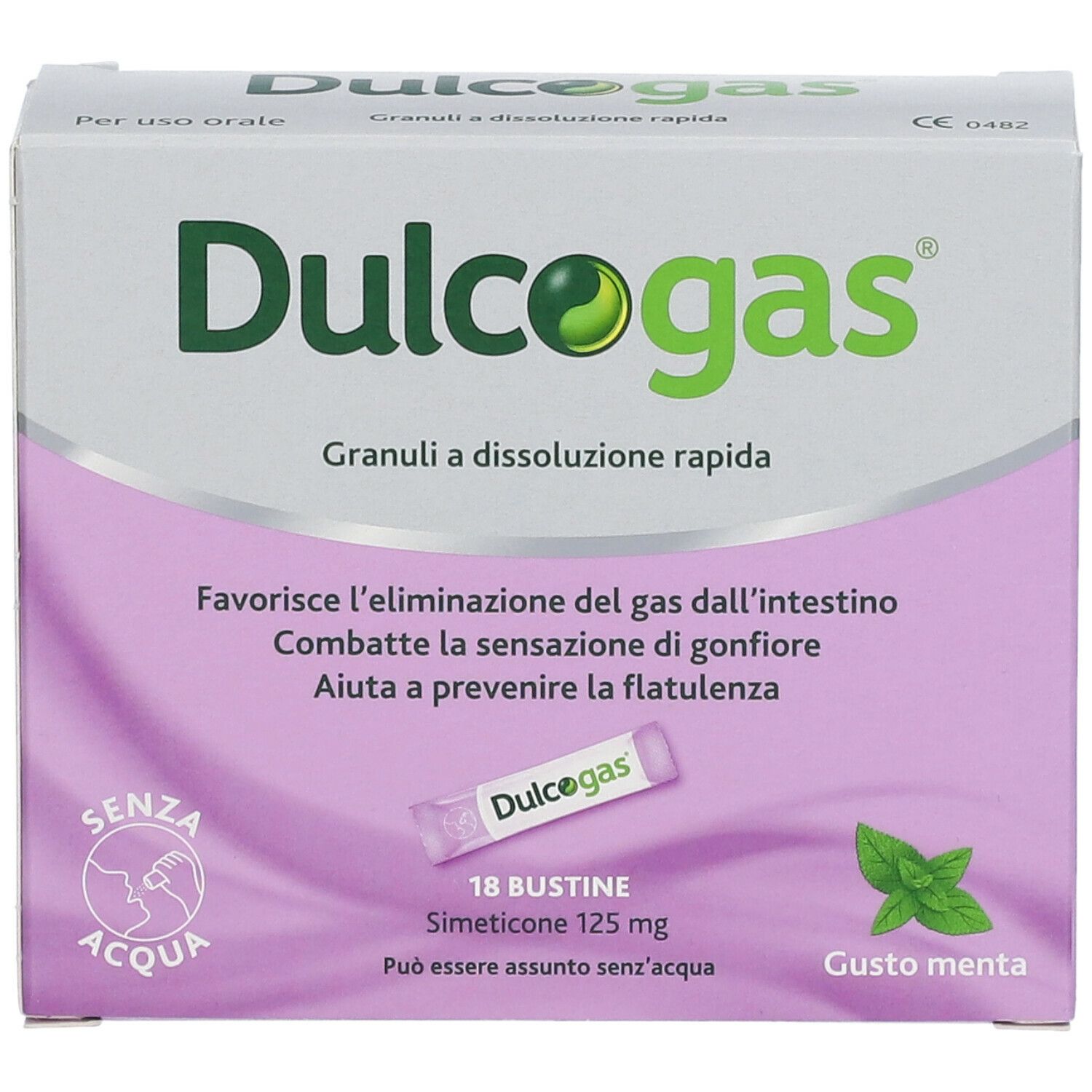 Dulcogas® Gusto menta