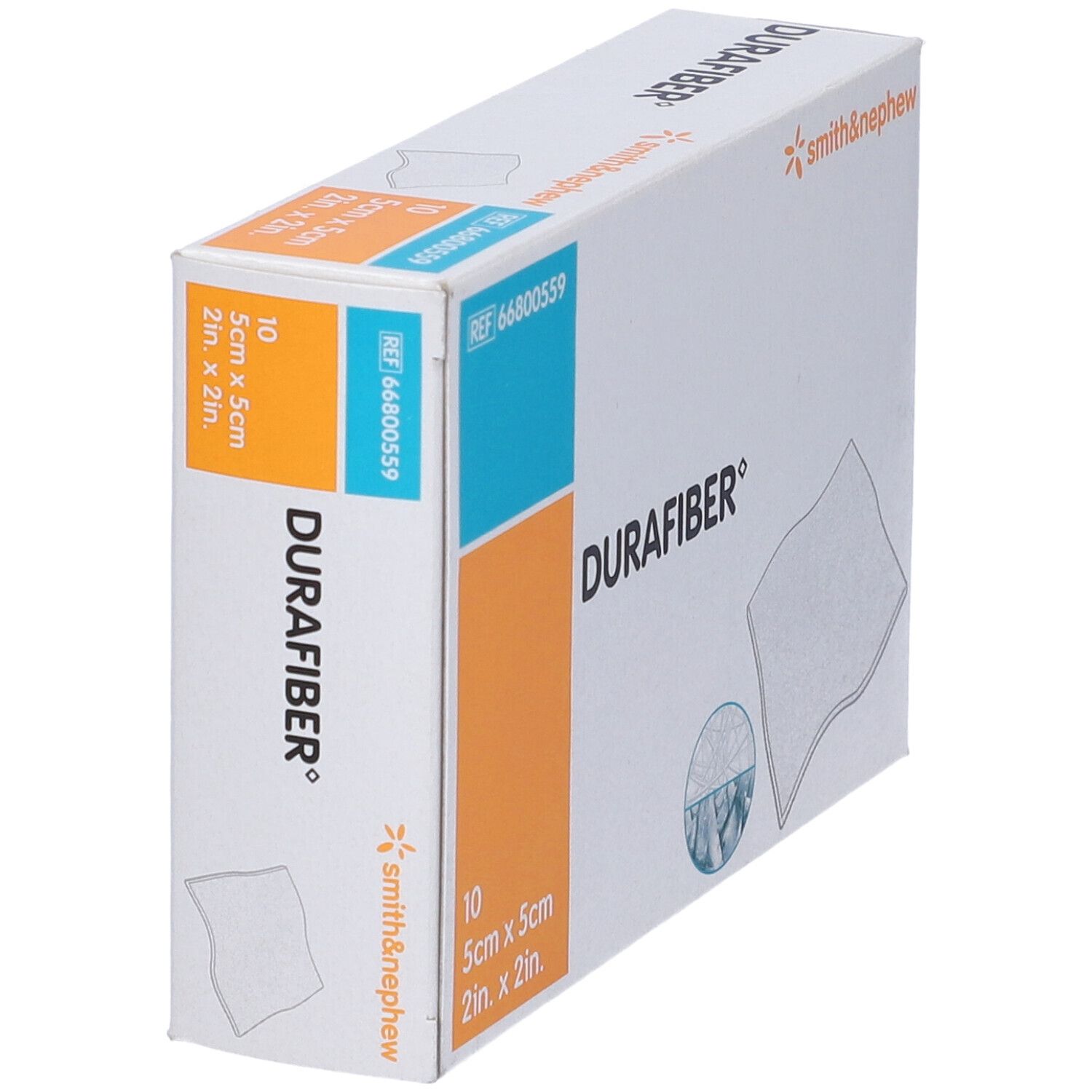Durafiber Medicazione Gelificante 5cm x 5cm