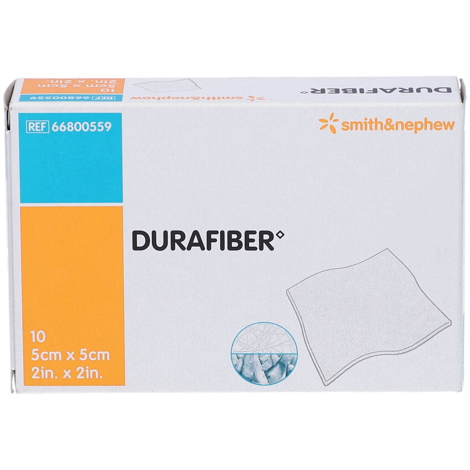Durafiber Medicazione Gelificante 5cm x 5cm
