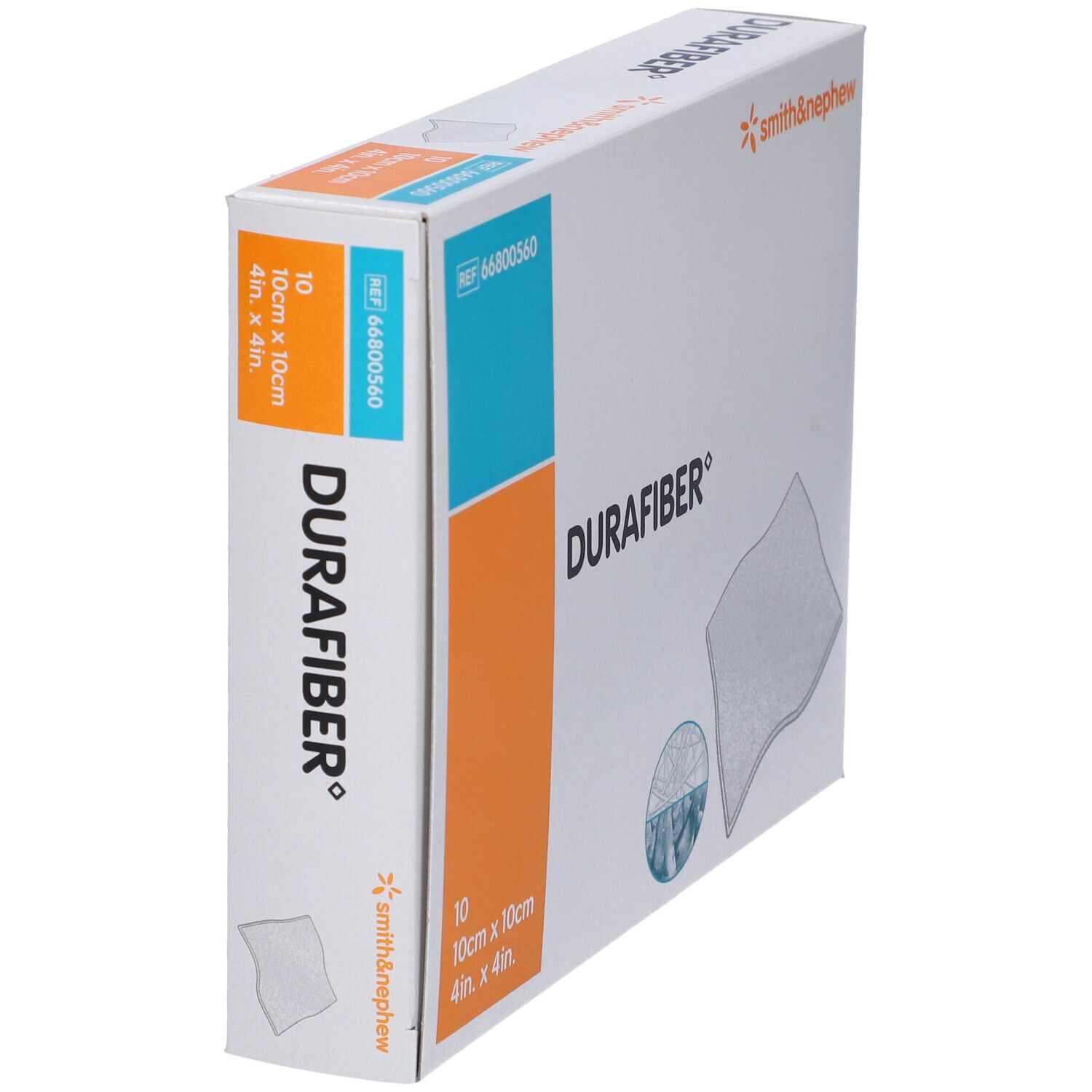 Durafiber Medicazione Assorbente 10cm x 10cm