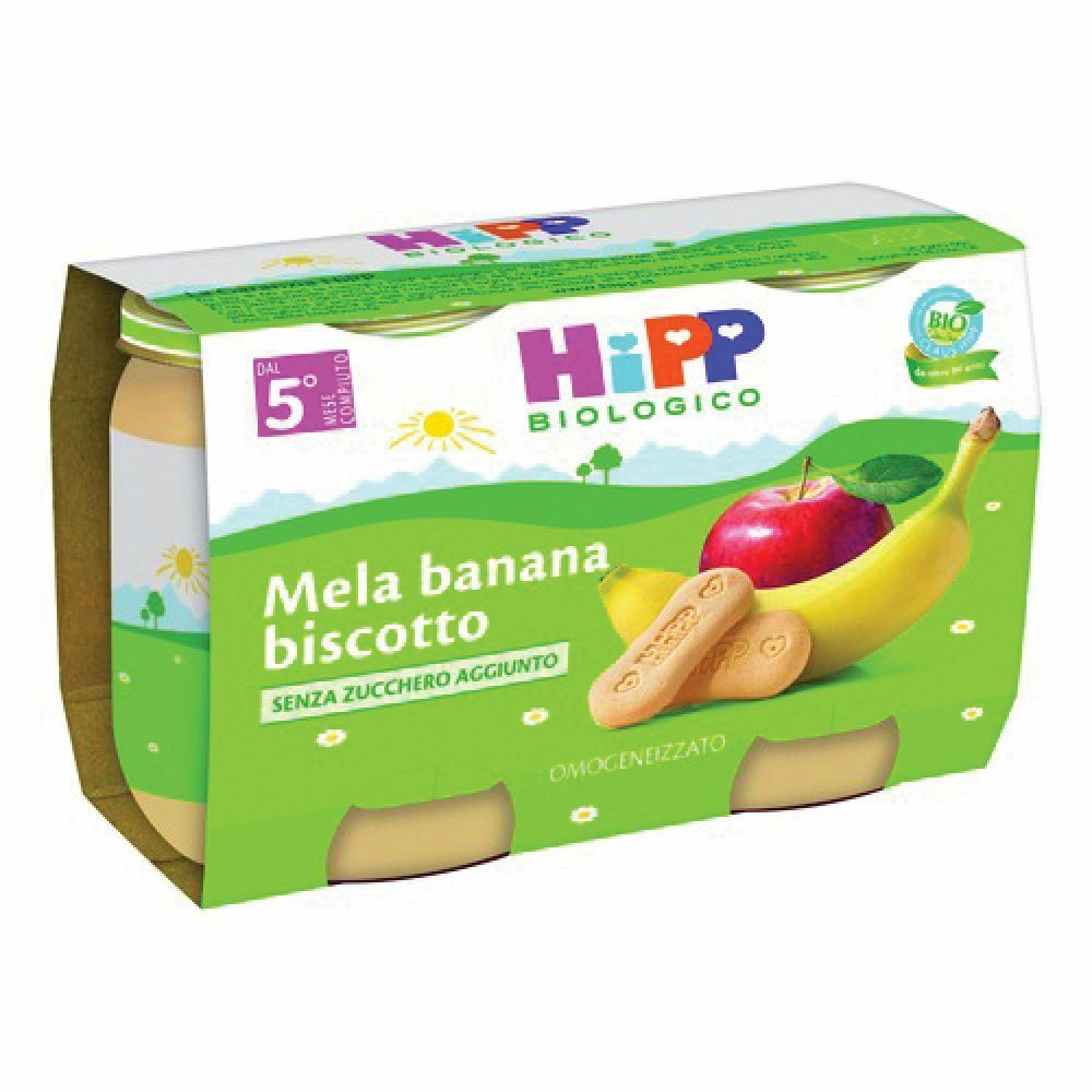 HIPP Omogeneizzato mela banana biscotto, 250 g Acquisti online