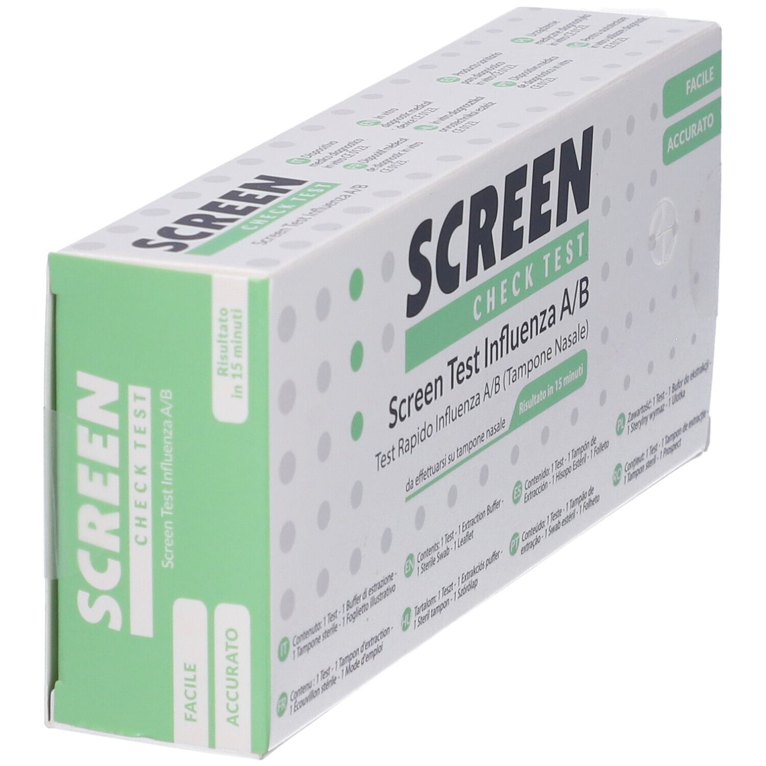 Screen Test Rapido Virus Influenza A/B Tampone Nasale/Faringeo