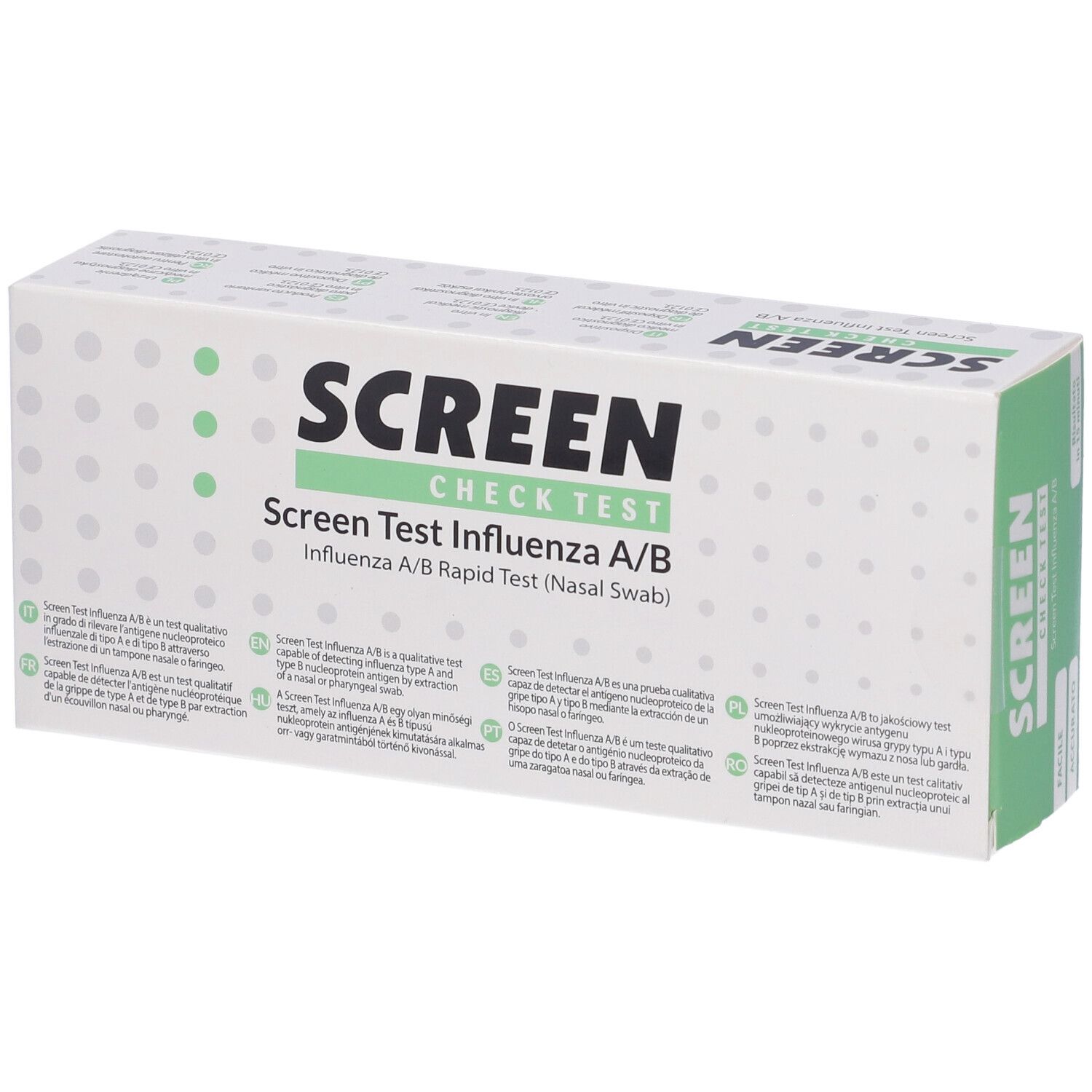 Screen Test Rapido Virus Influenza A/B Tampone Nasale/Faringeo