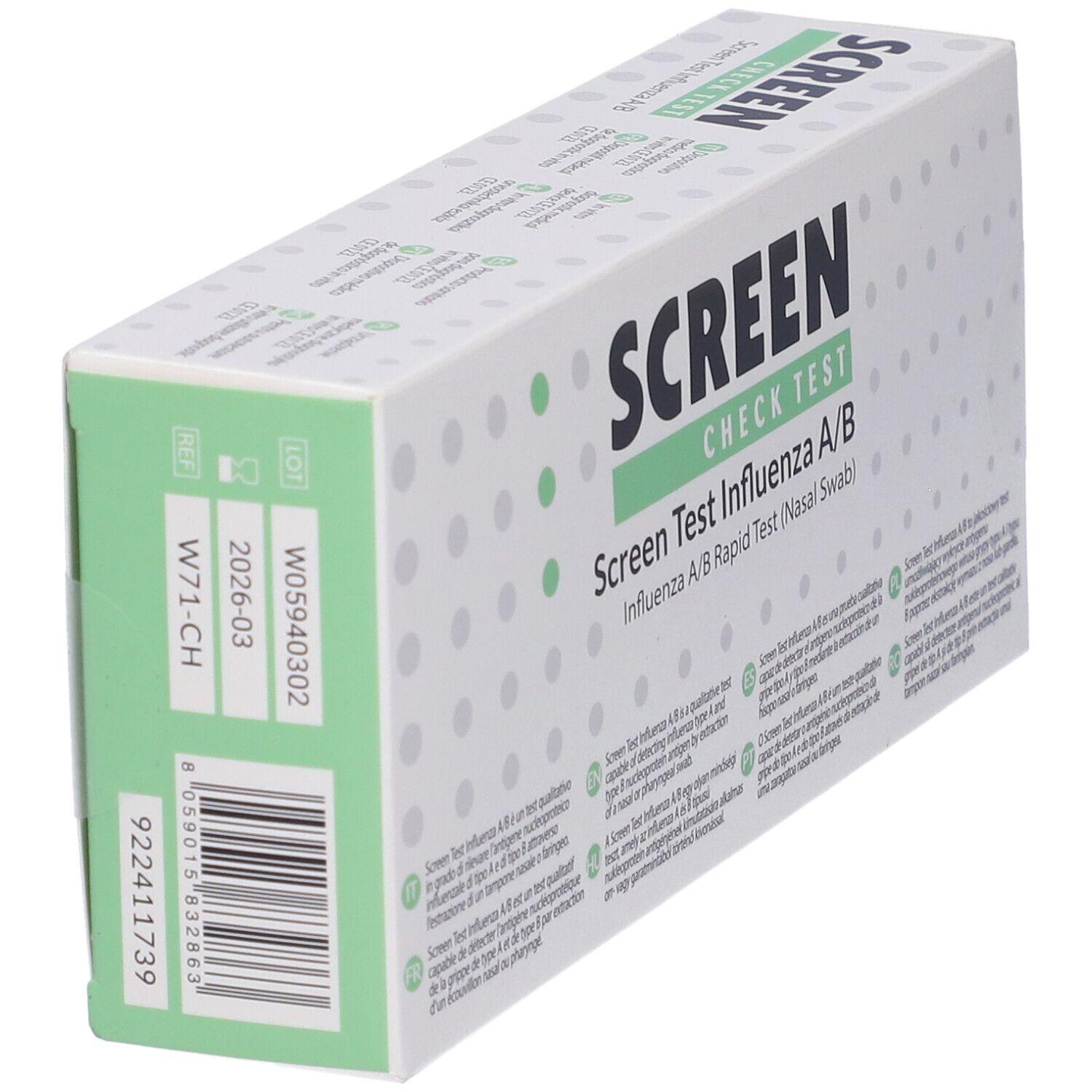 Screen Test Rapido Virus Influenza A/B Tampone Nasale/Faringeo