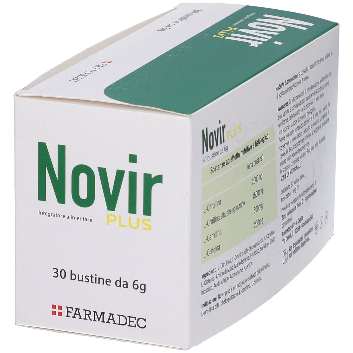 Novir Plus 30 Bustine