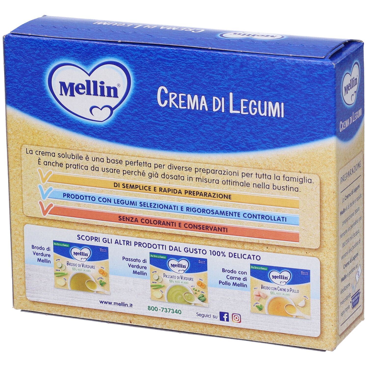 Mellin Crema Legumi
