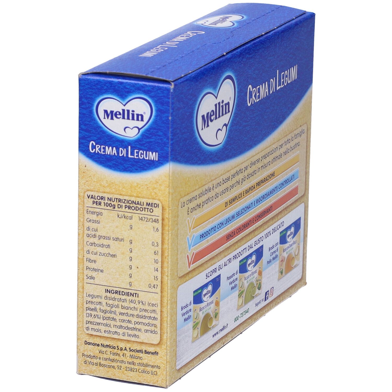 Mellin Crema Legumi