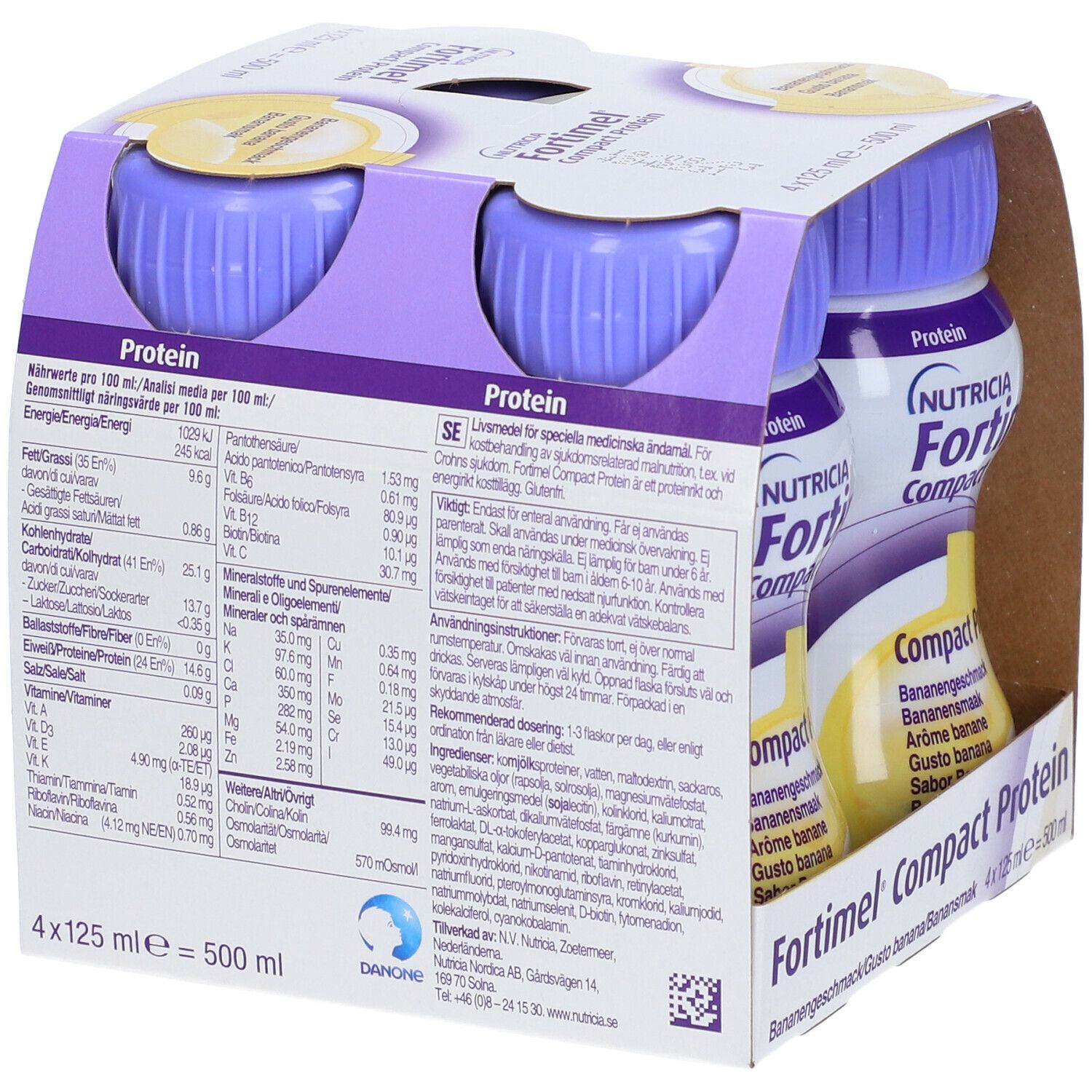 Nutricia Fortimel Compact Protein Banana