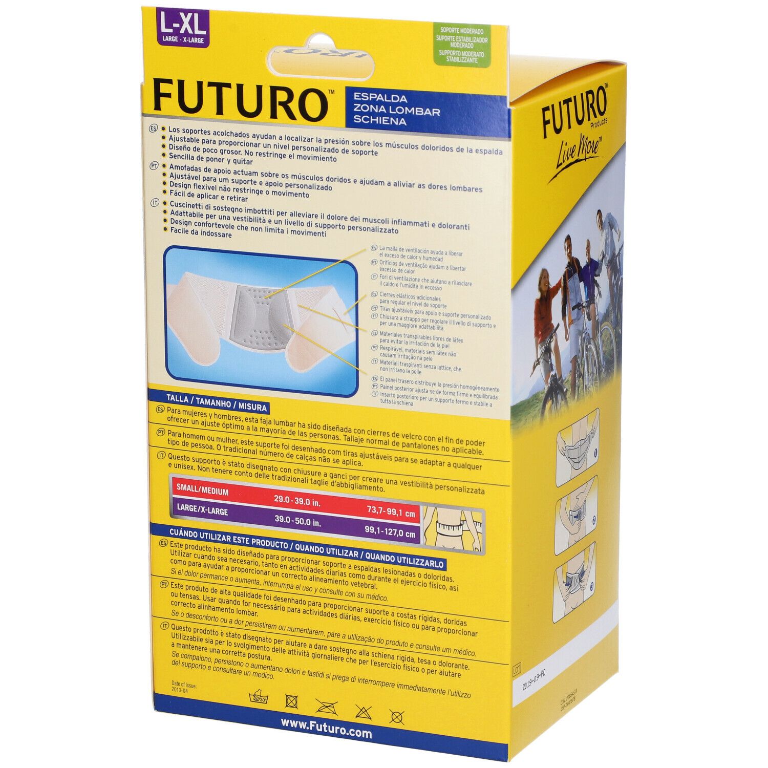 FUTURO™ Cintura di Sostegno Lombare L/XL 1 pz