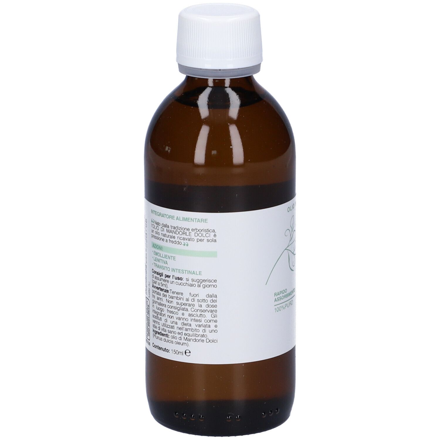 Alta Natura Olio Di Mandorle Dolci Soluzione Orale 150ml