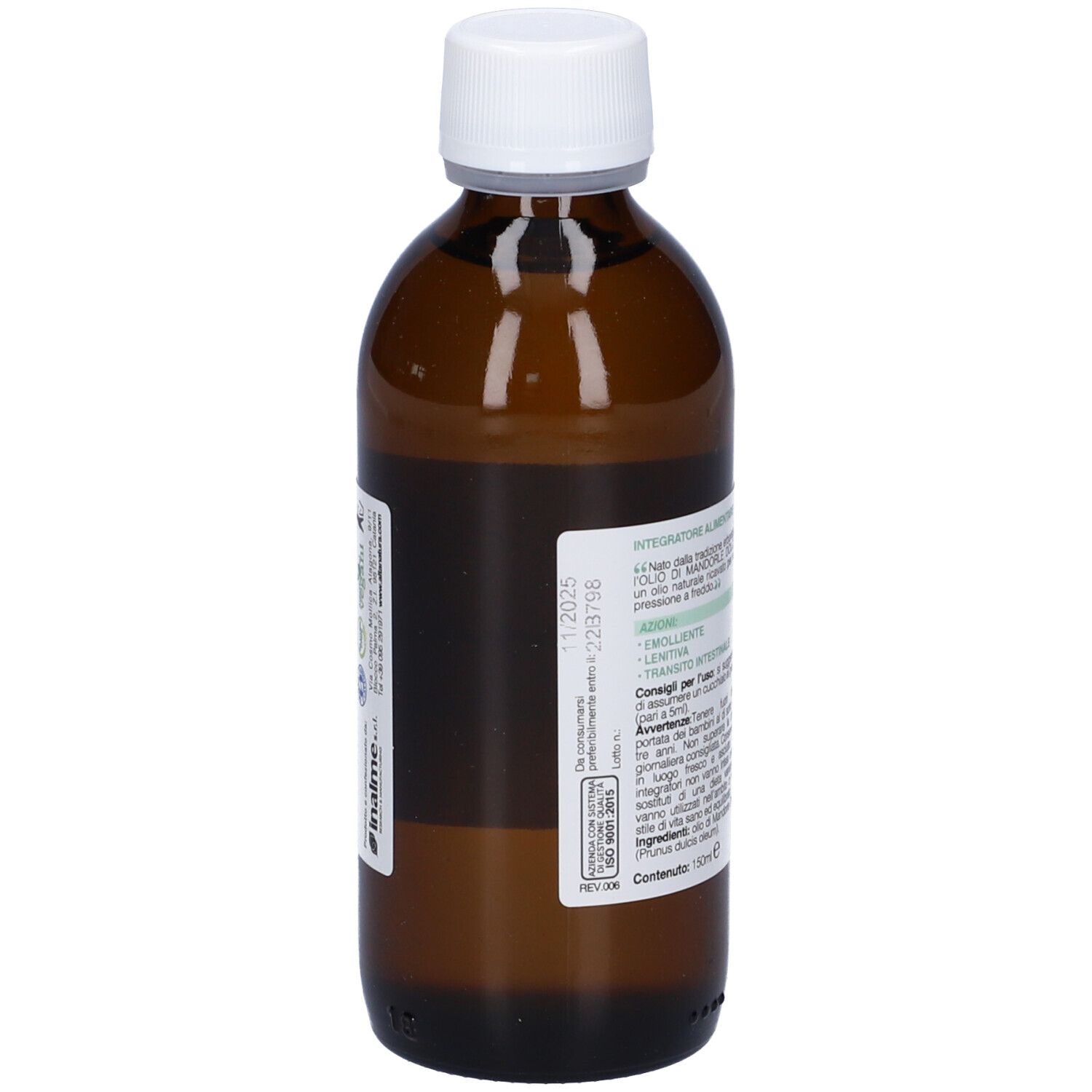 Alta Natura Olio Di Mandorle Dolci Soluzione Orale 150ml