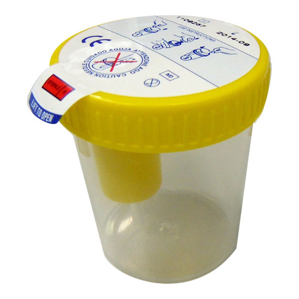 Contenitore per Urine da 120ml con Tappo a Vite