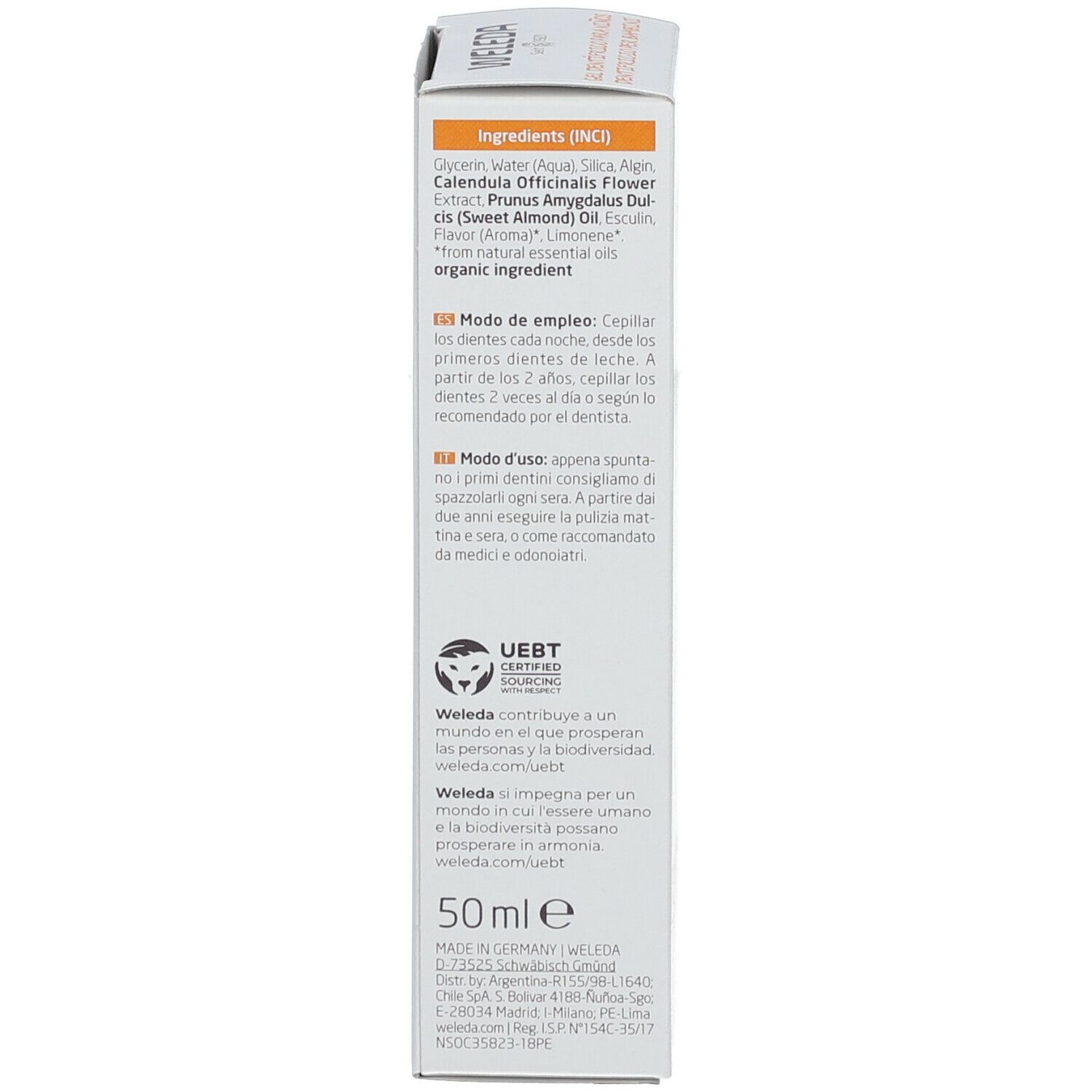Weleda Gel Dentifricio per Bambini