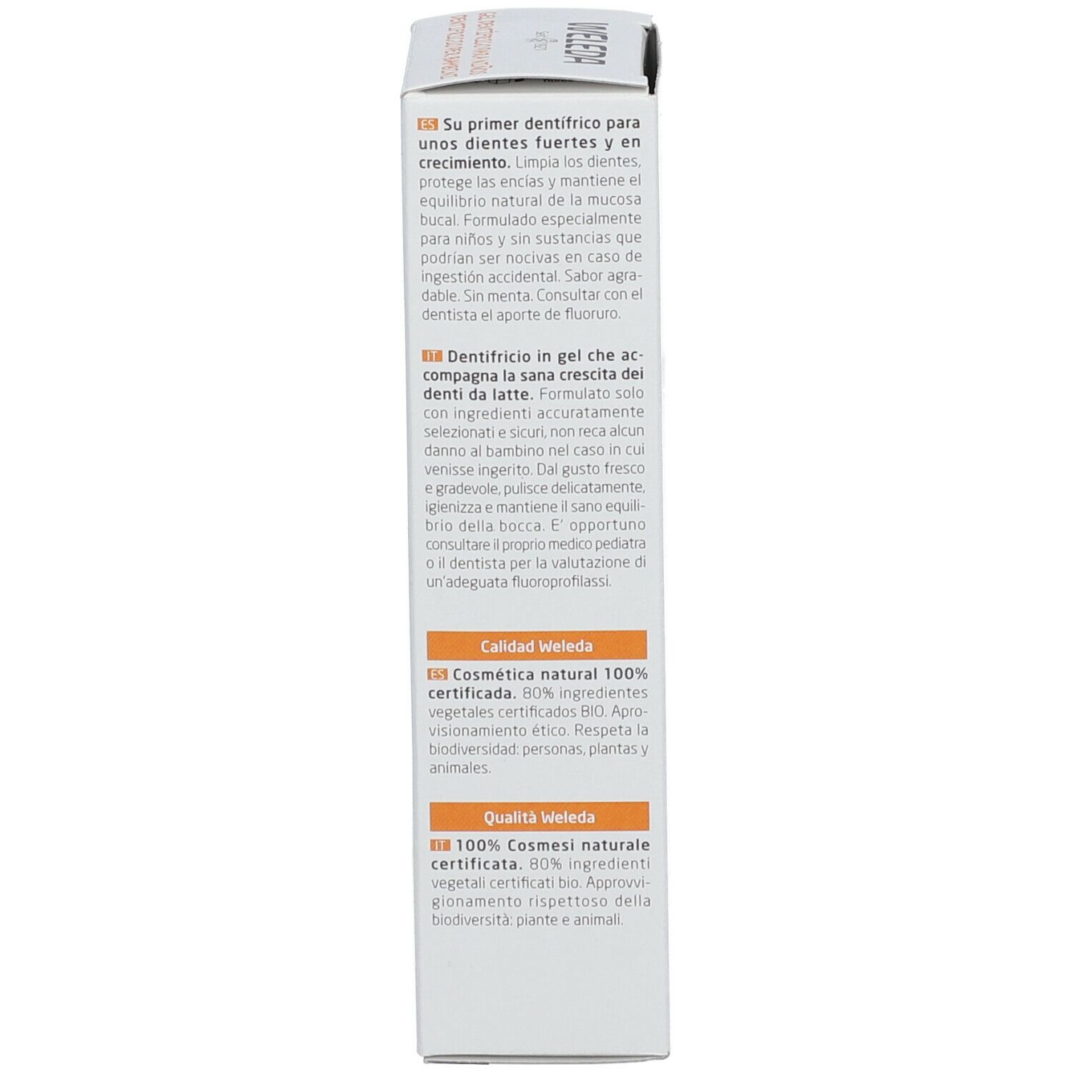 Weleda Gel Dentifricio per Bambini