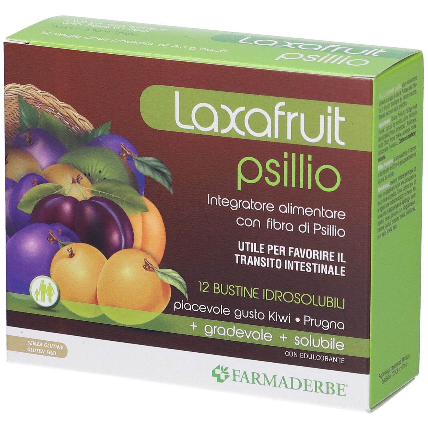 Laxafruit Psillio 12 Bustine