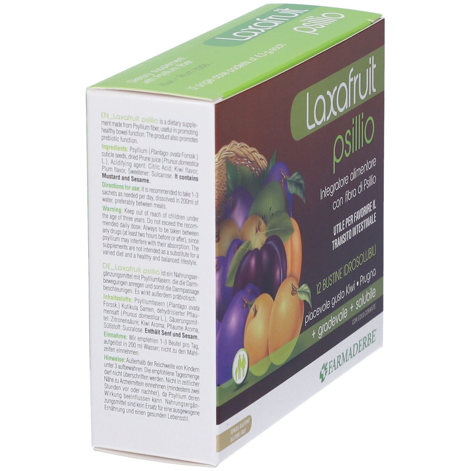 Laxafruit Psillio 12 Bustine