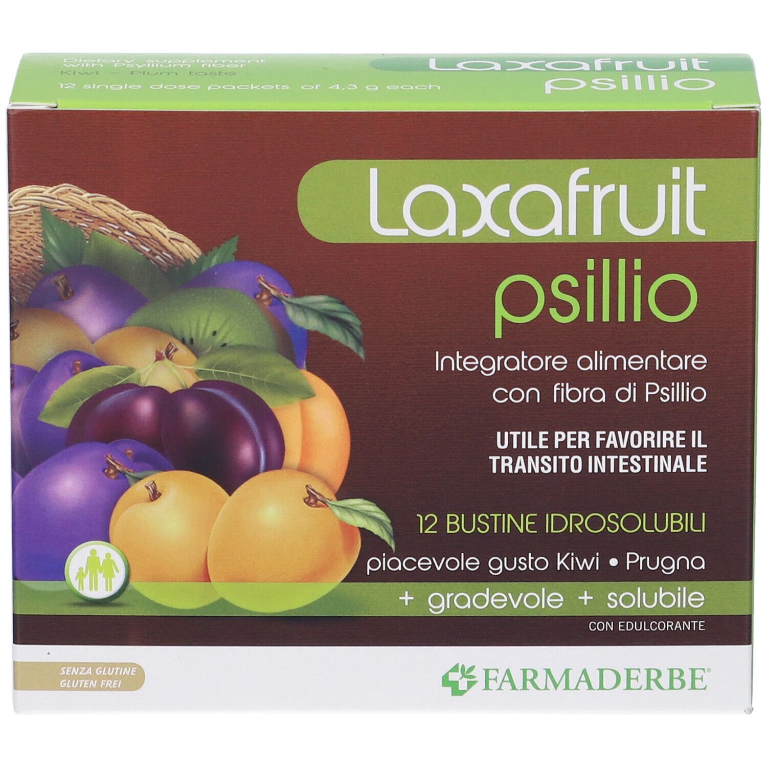 Laxafruit Psillio 12 Bustine