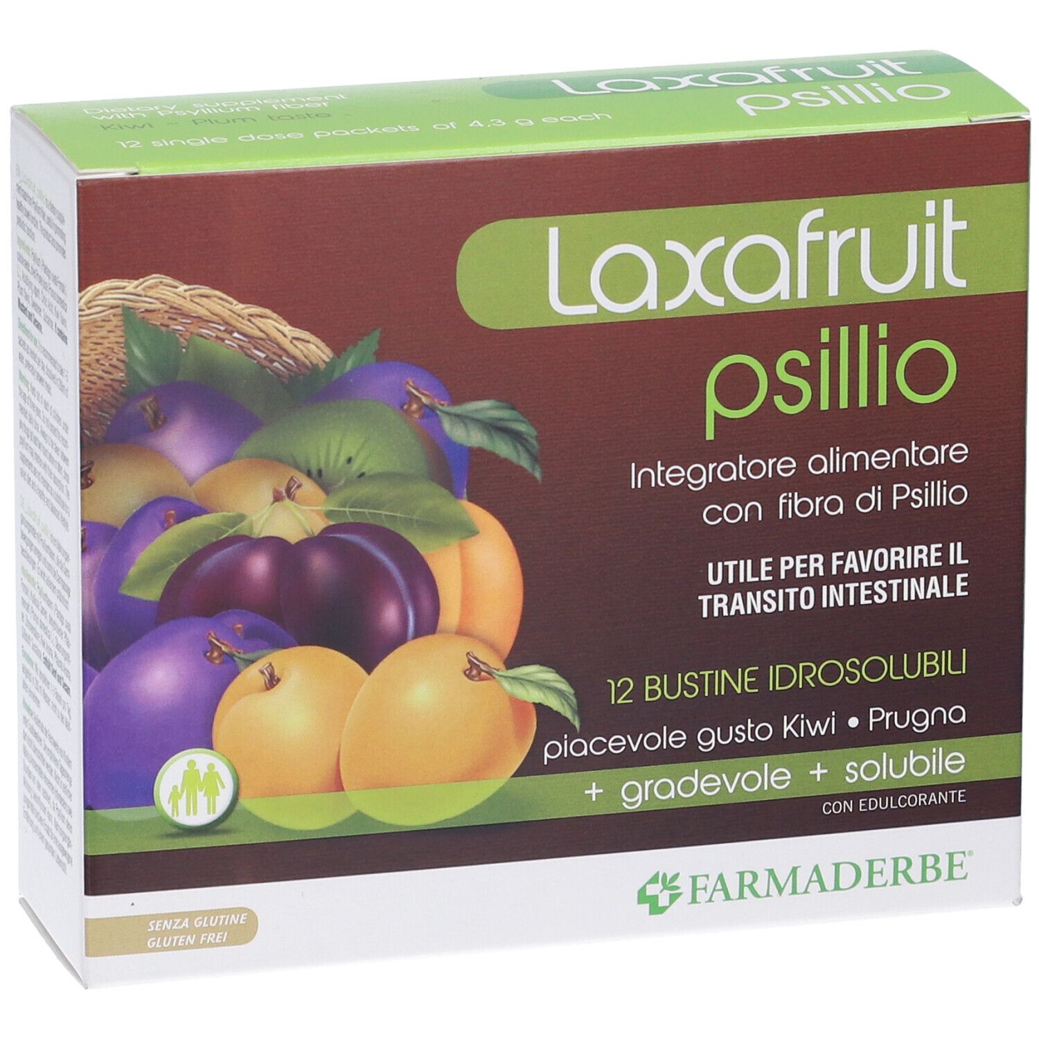 Laxafruit Psillio 12 Bustine