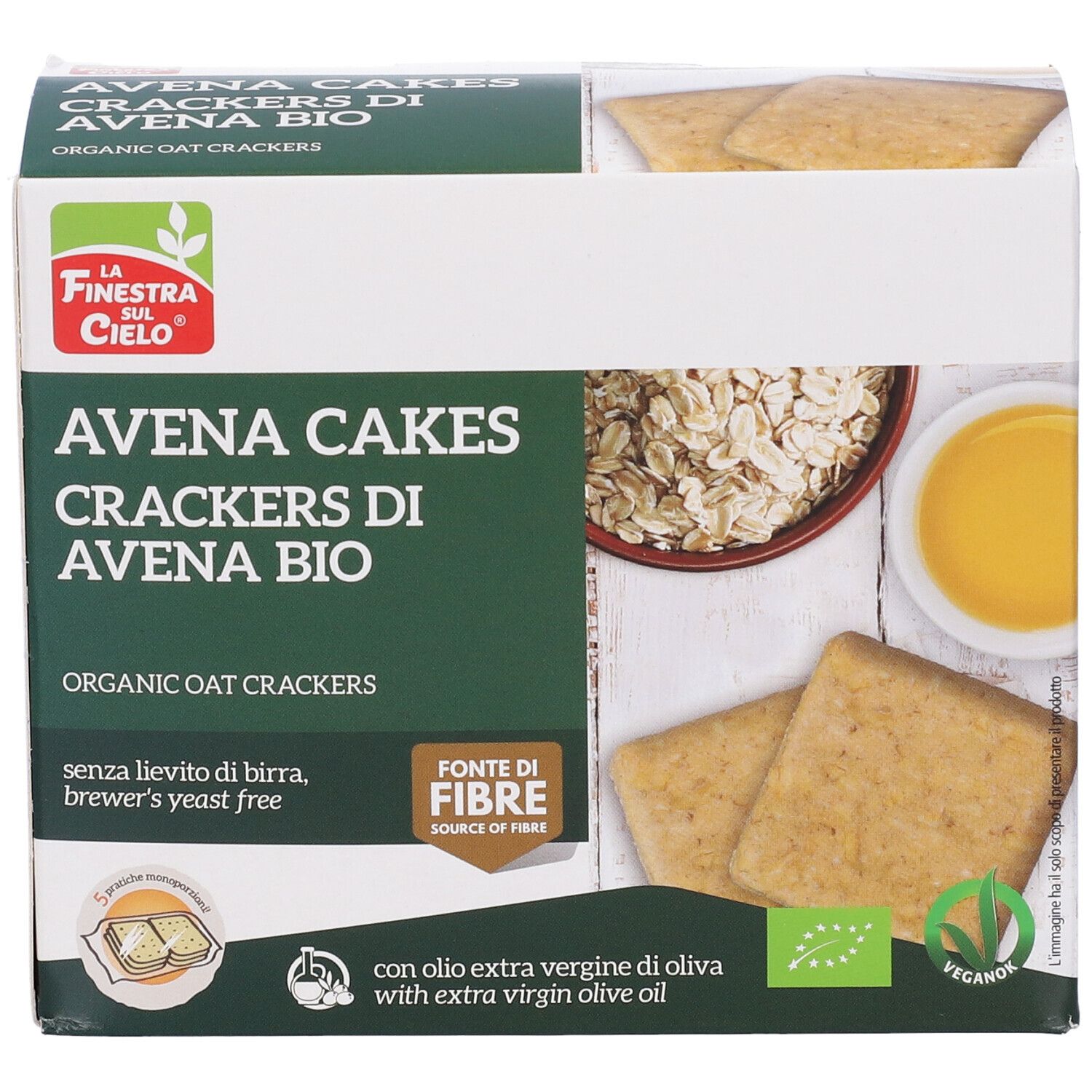 Crackers Avena 250G Bio