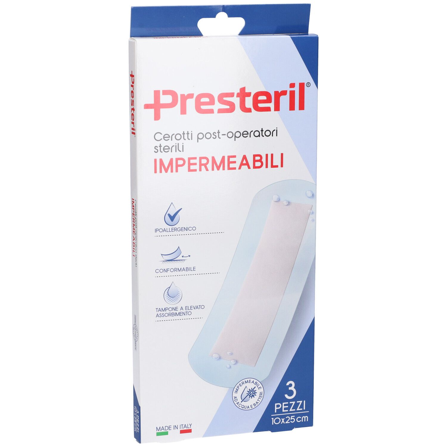 Medipresteril® Impermeabili Sterili 10 x 25 cm