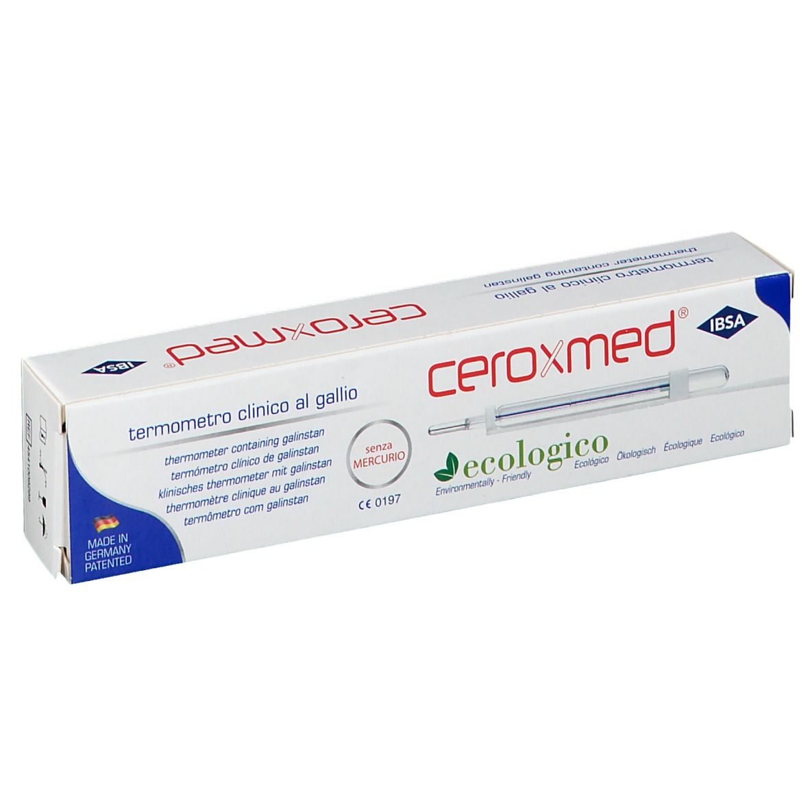Ceroxmed® Termometro Clinico al Gallio