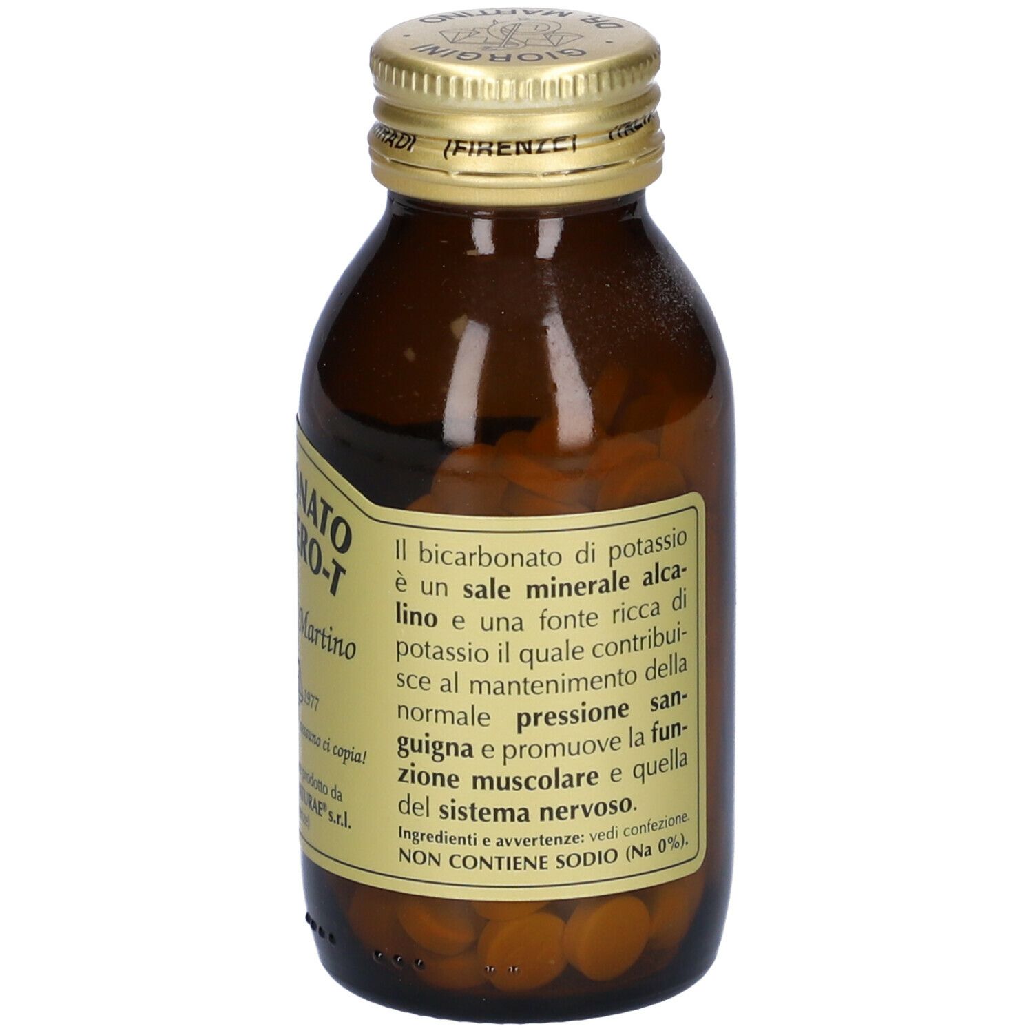 Bicarbonato Sodiozero T 167 Pastiglie