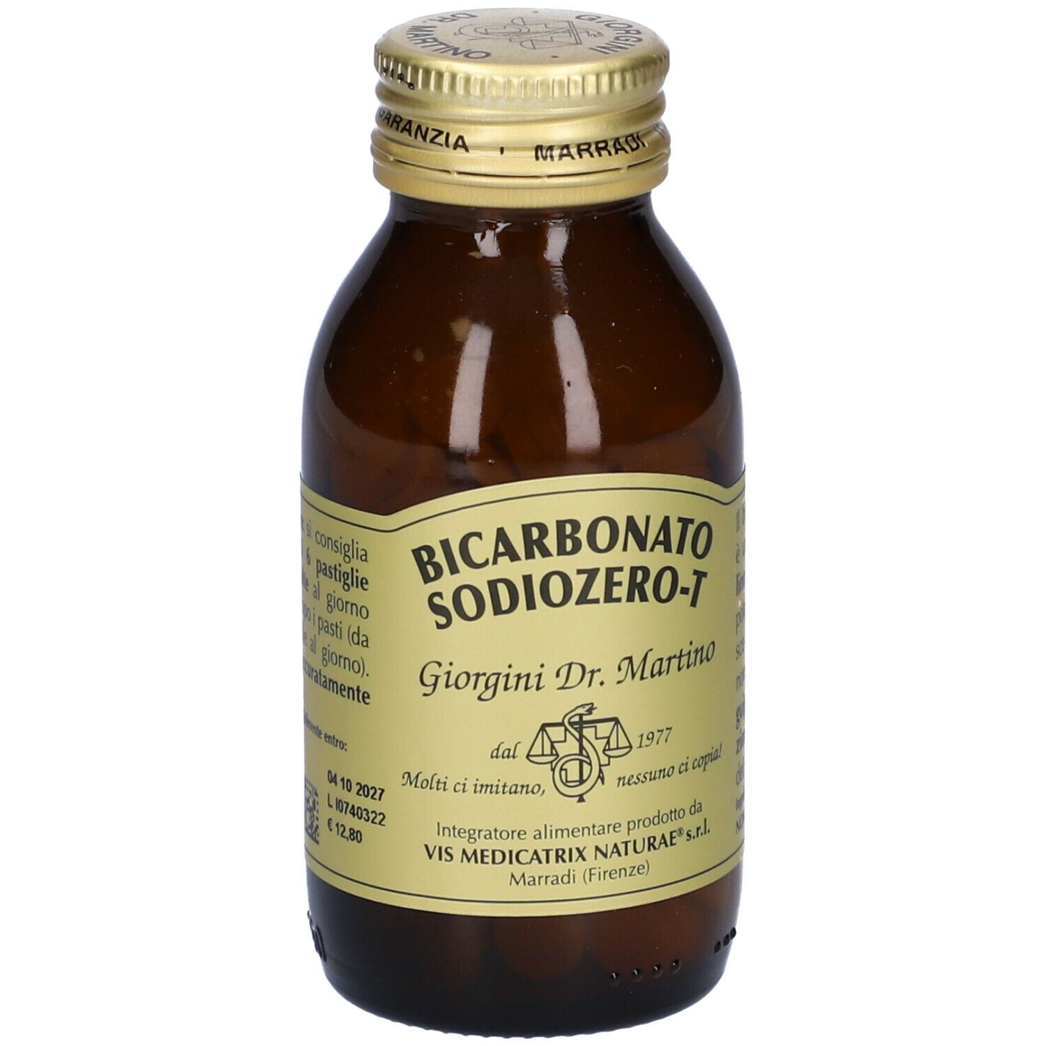 Bicarbonato Sodiozero T 167 Pastiglie