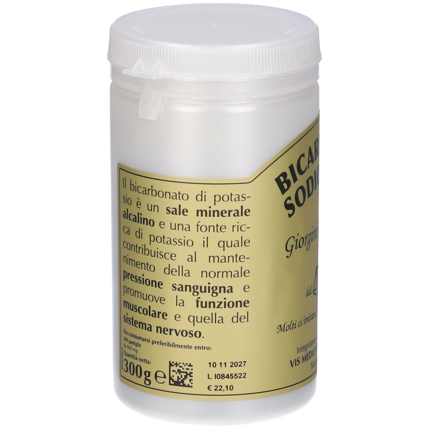 Bicarbonato Sodiozero T 500 Pastiglie